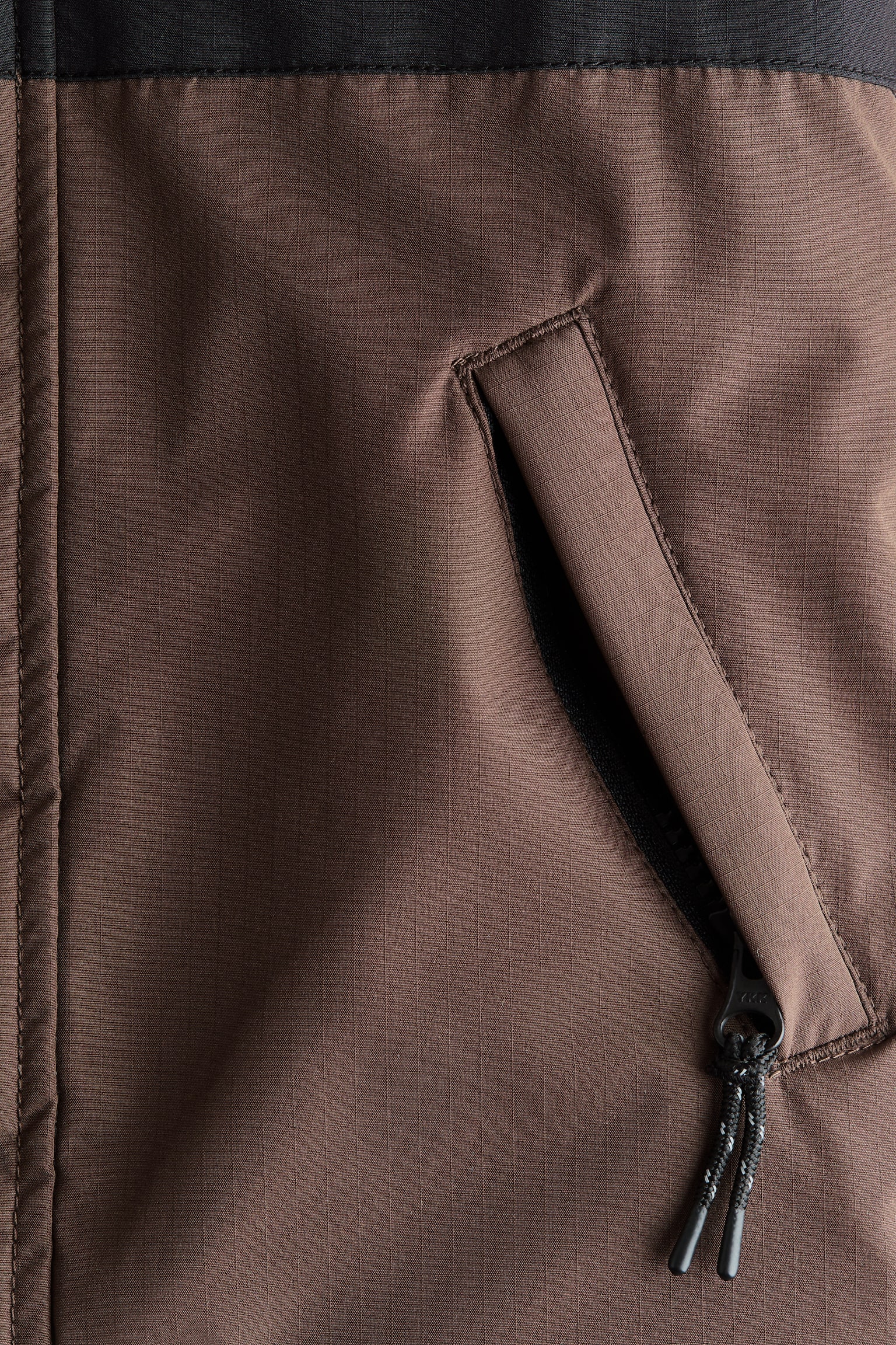 Детская куртка H&M Water-Resistant Padded, цвет: Тёмный коричневый — фото 7