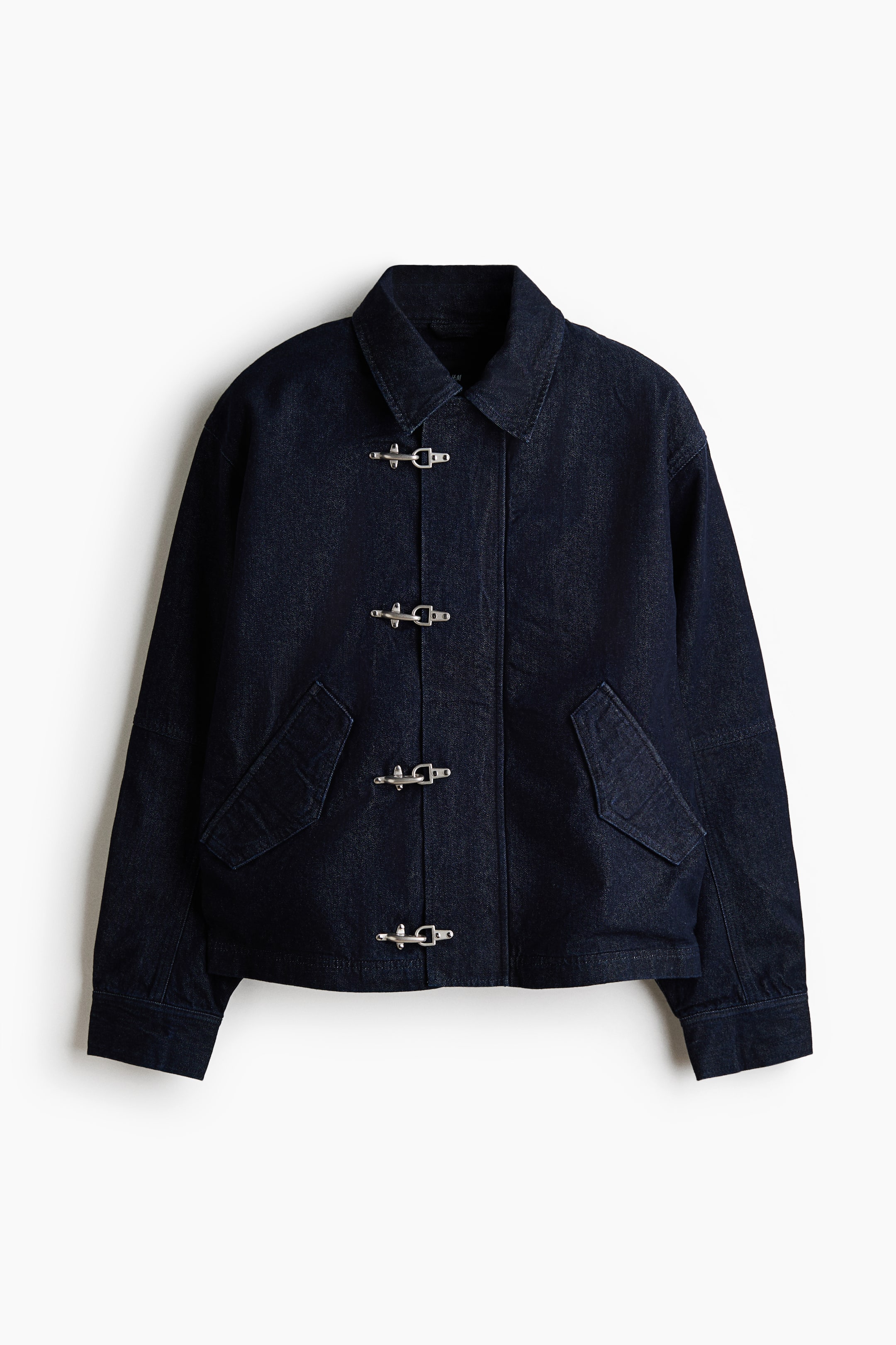 View larger image: Denim jacket - Dark denim blue - Men | H&M 1