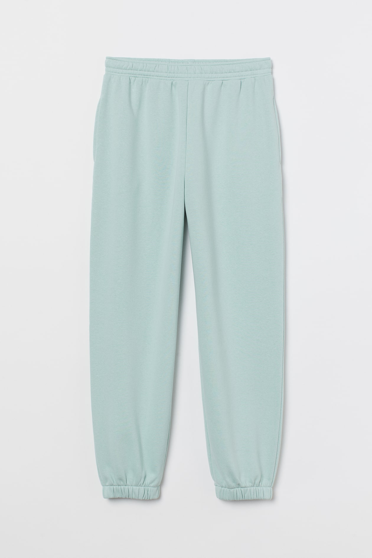 Joggers - Regular waist - Long - Mint green - Ladies | H&M GB