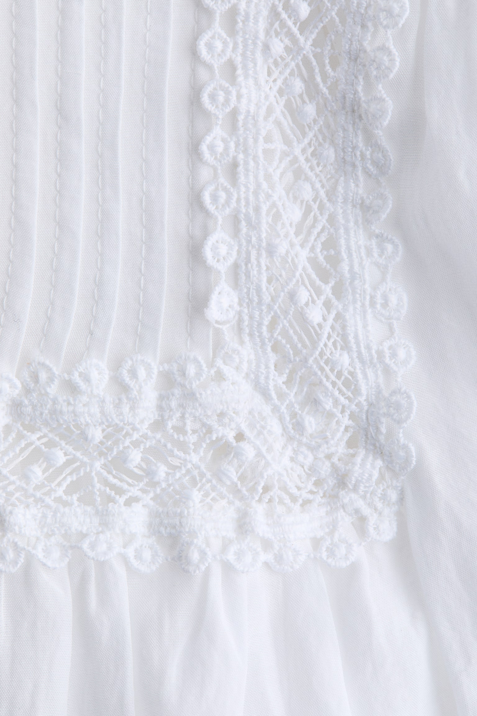 Camicetta plissettata - Bianco/Rosa chiaro/Nero - 4