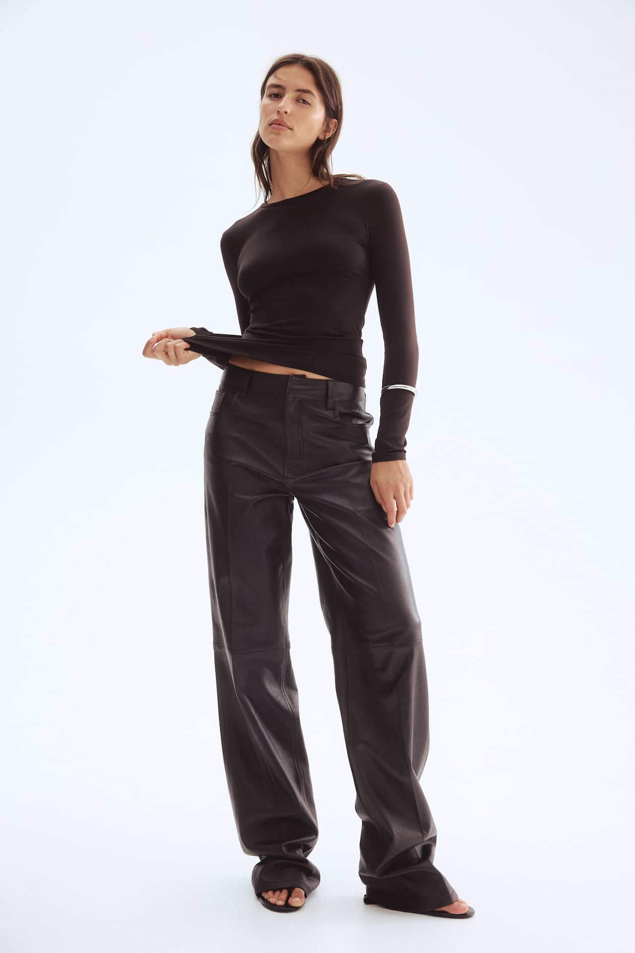 Long-sleeved Microfiber Top - image 5