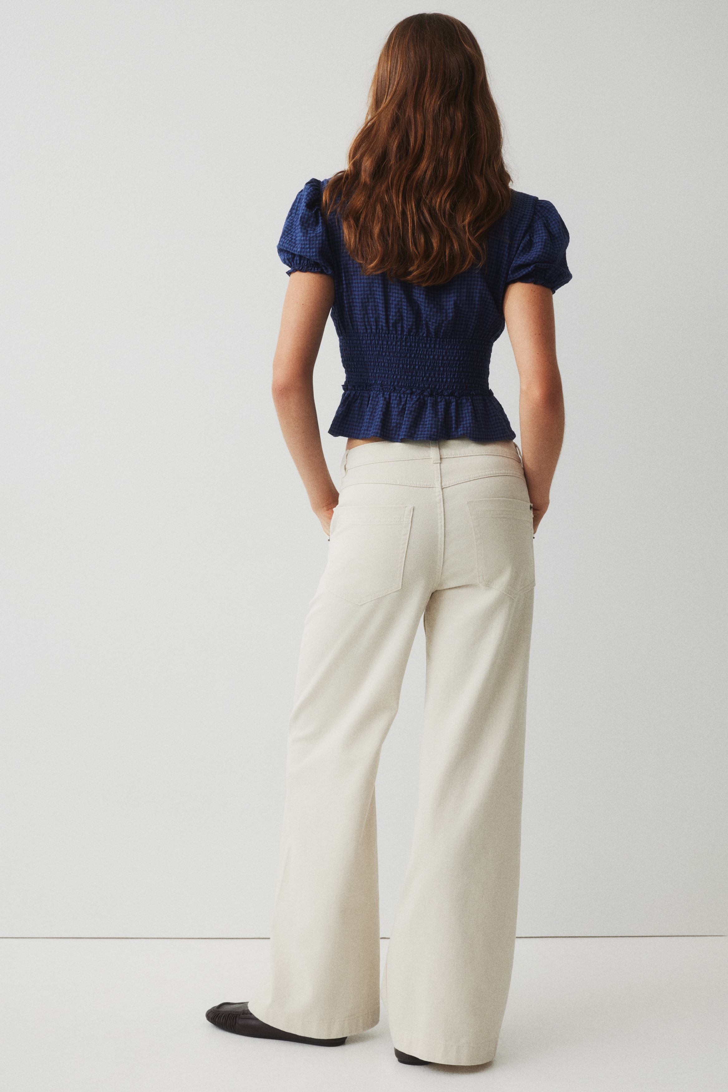Cotton twill trousers
