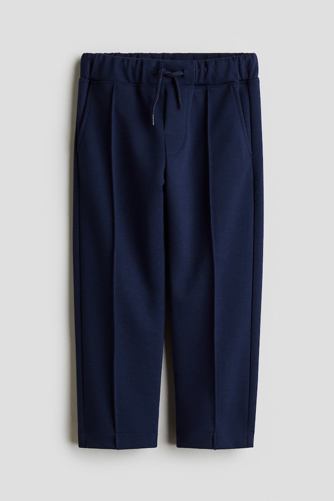 Joggpants mit Biesennaht - Dunkelblau/Schwarz/Dunkelgrau - 1