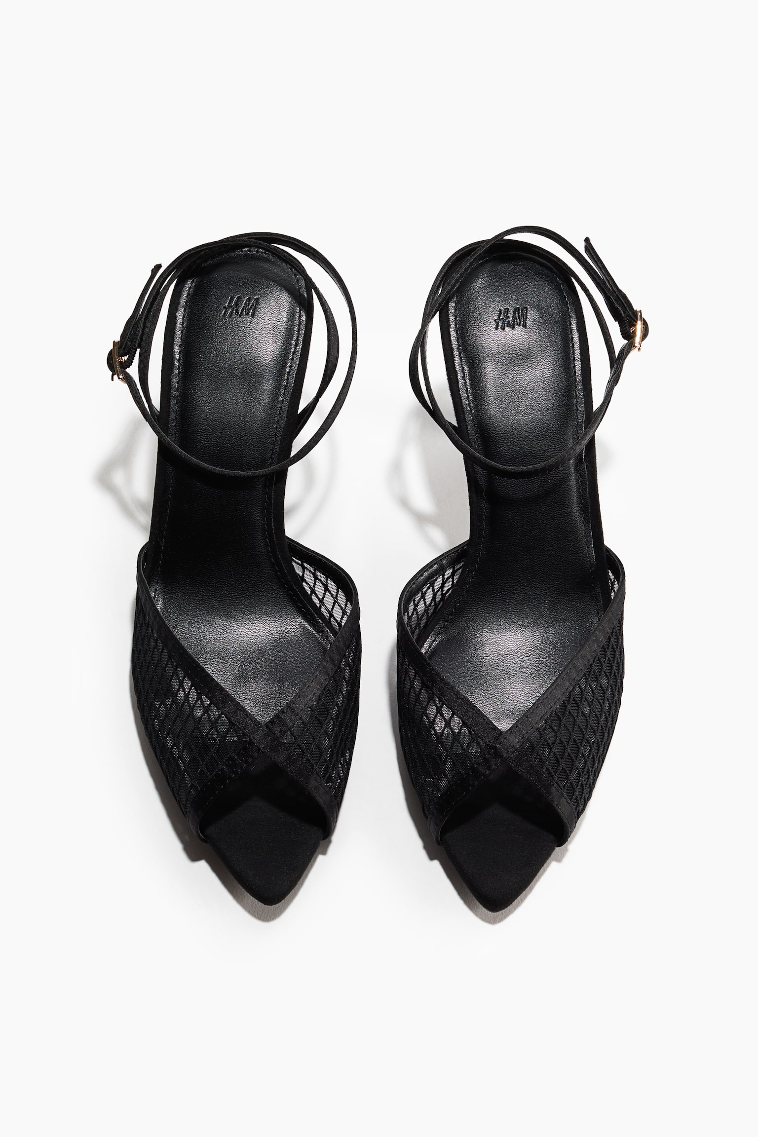 Женские сандалии H&M Heeled, цвет: Чёрный — фото 3