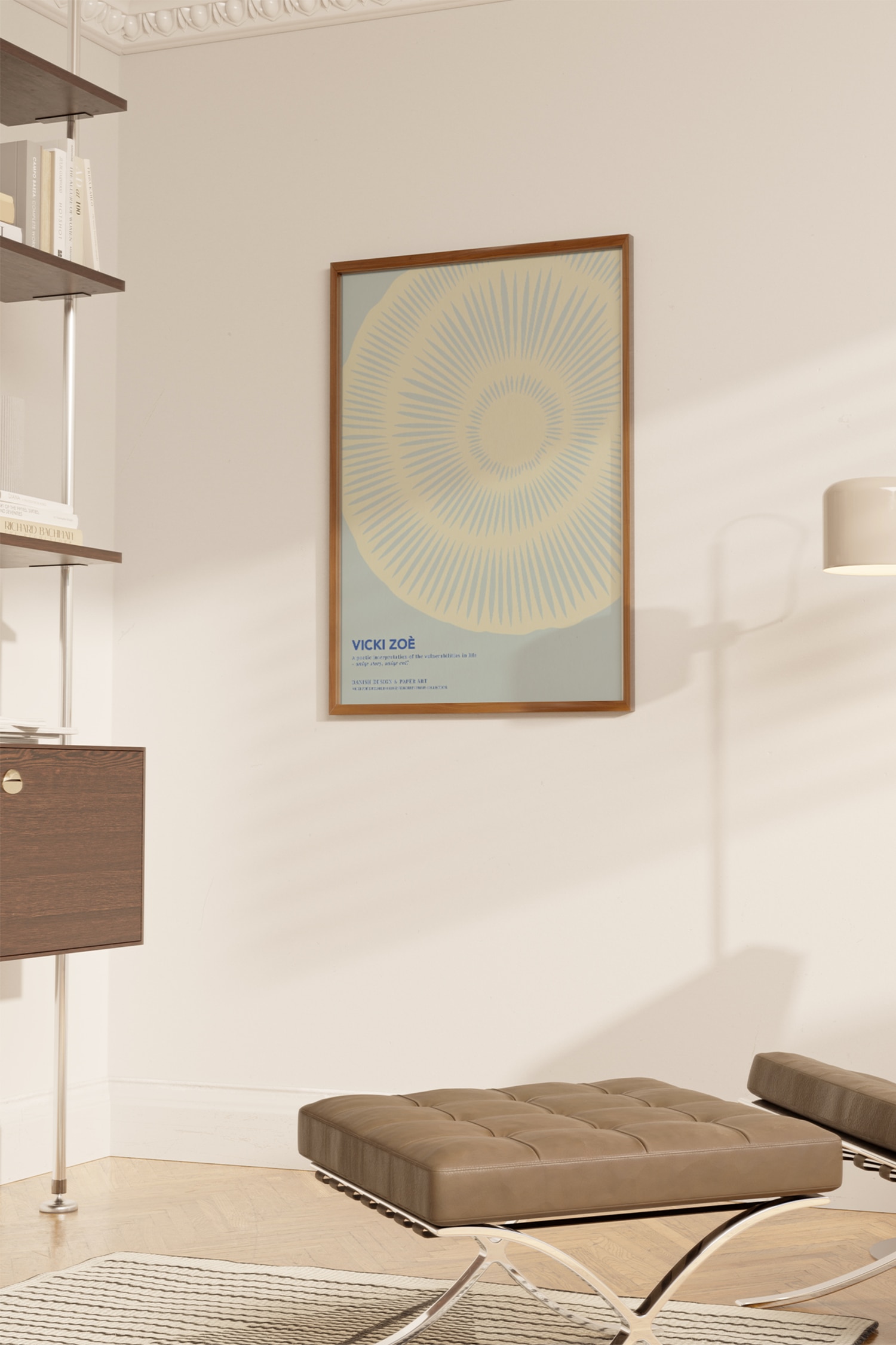 Vicki Zoé - The Uniqueness Of You - Light Blue - Blauw / Crème