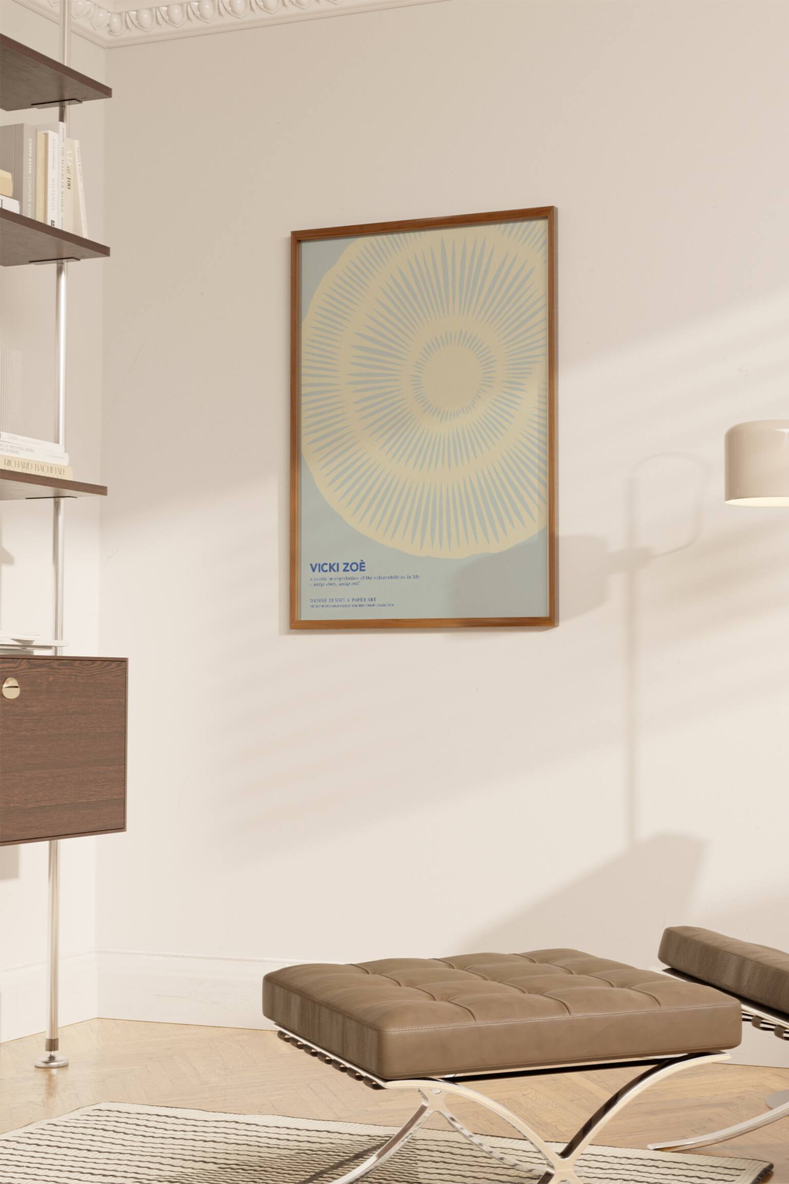 Vicki Zoé - The Uniqueness Of You - Light Blue - Blå / Creme - 2