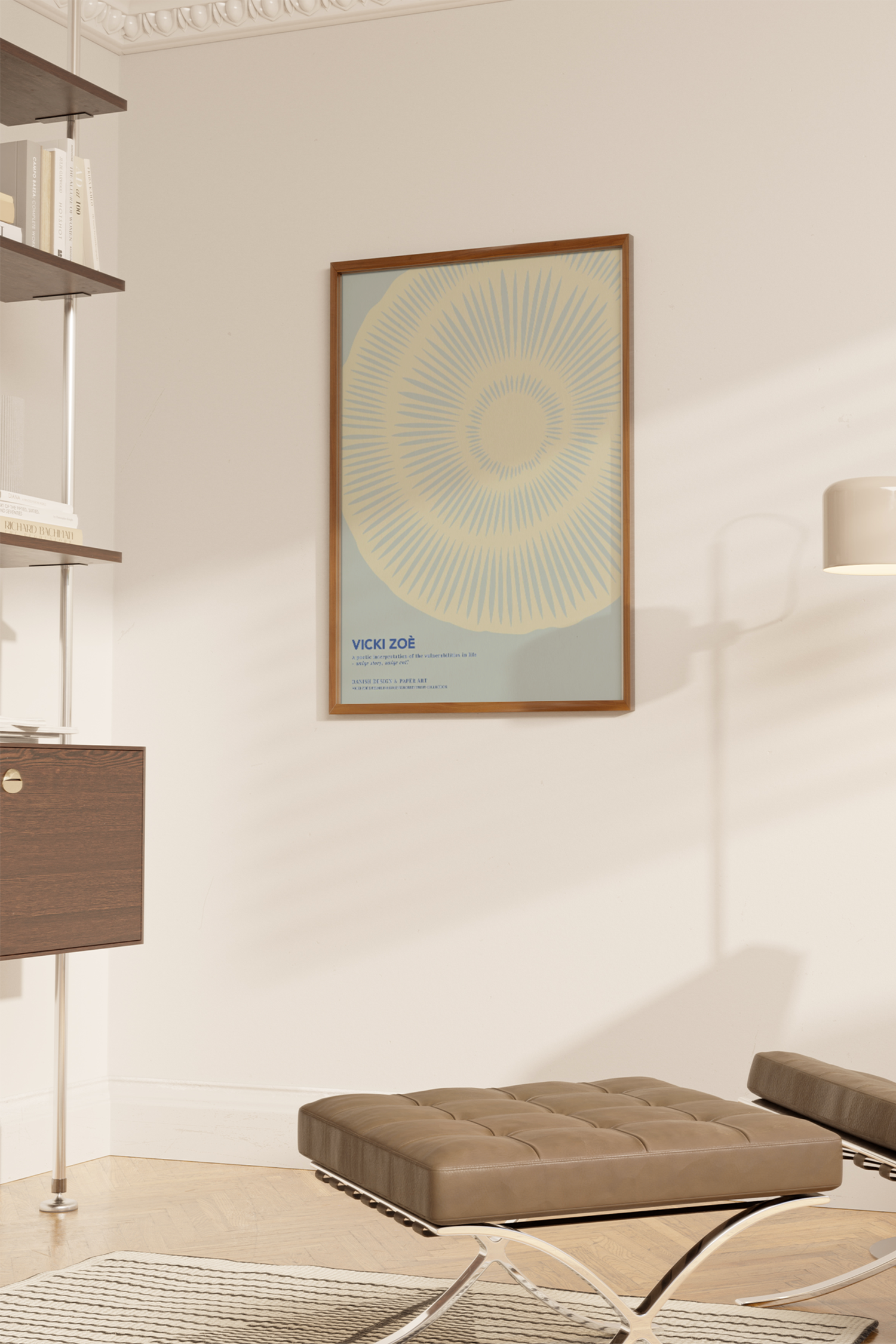 Vicki Zoé - The Uniqueness Of You - Light Blue - Sininen / Kerma