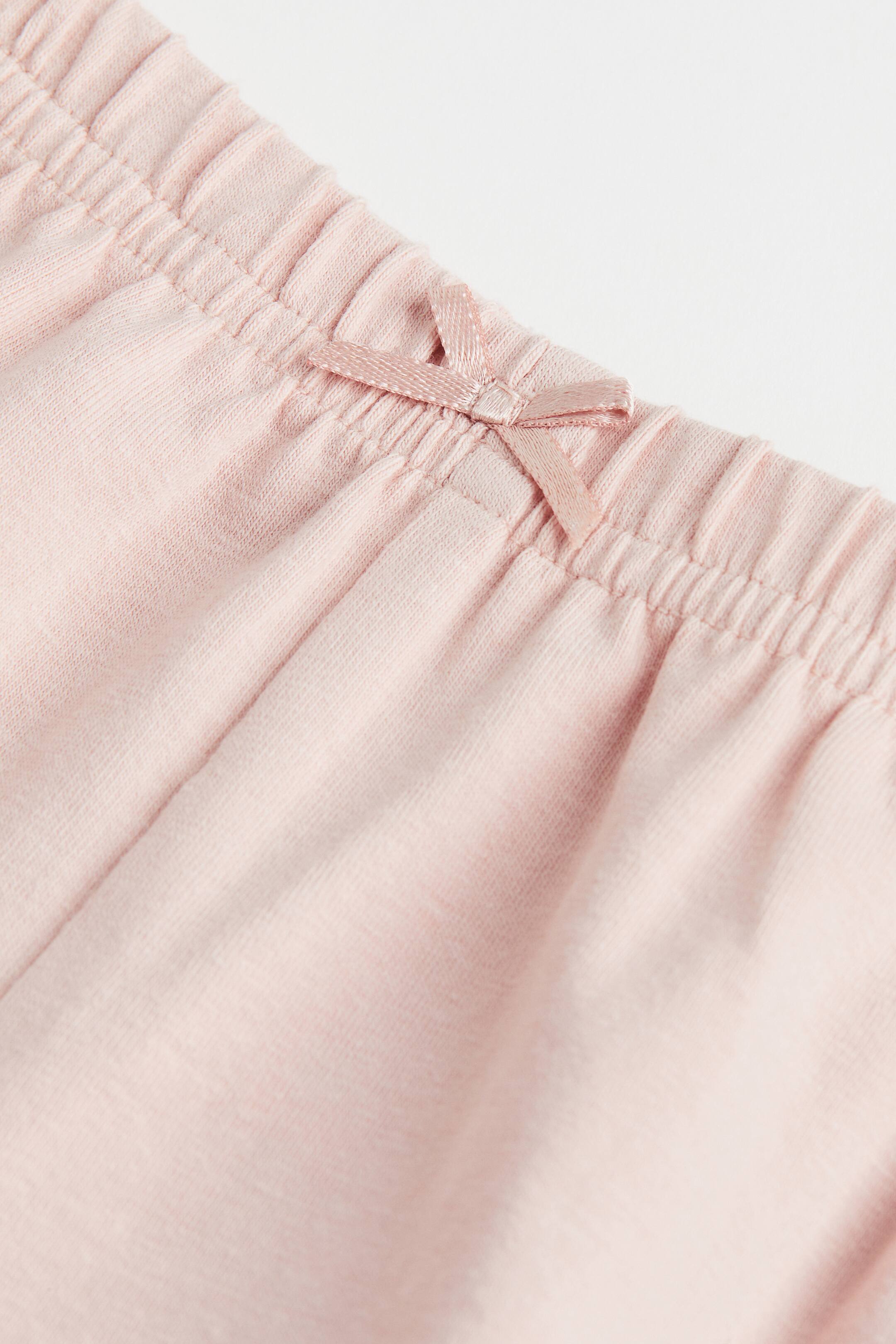 3-piece Cotton Set - Light pink - Kids | H&M US