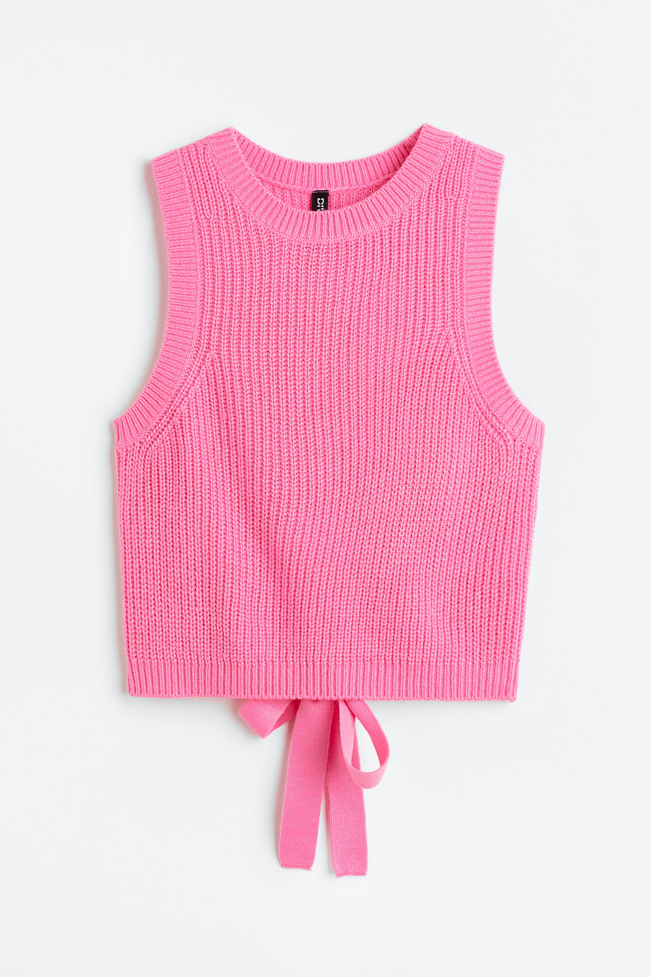 Tie-detail Sweater Vest