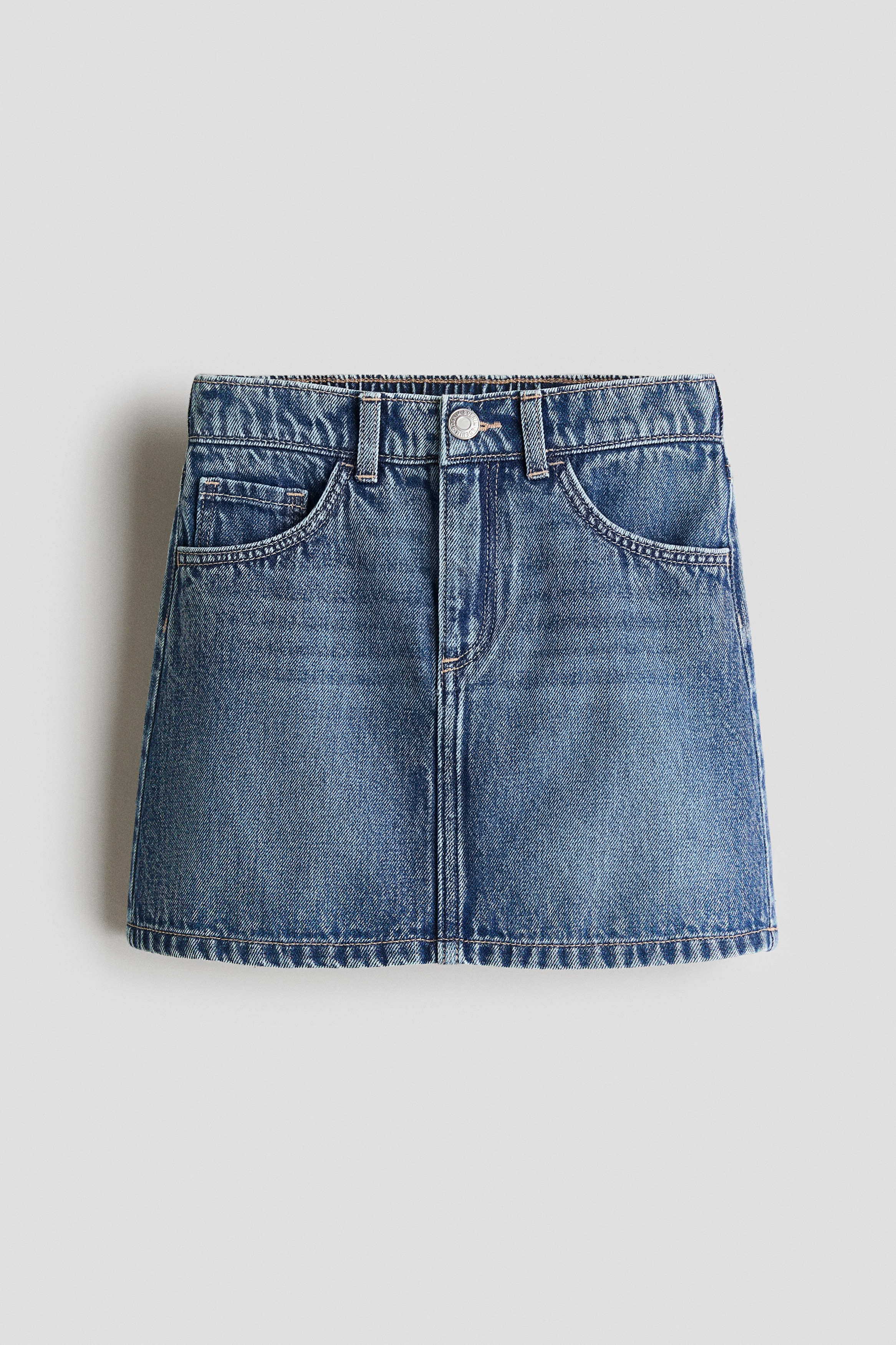 Denim Skirt - Denim blue/Light pink/Light denim blue/Light beige/Dark denim blue/Denim blue