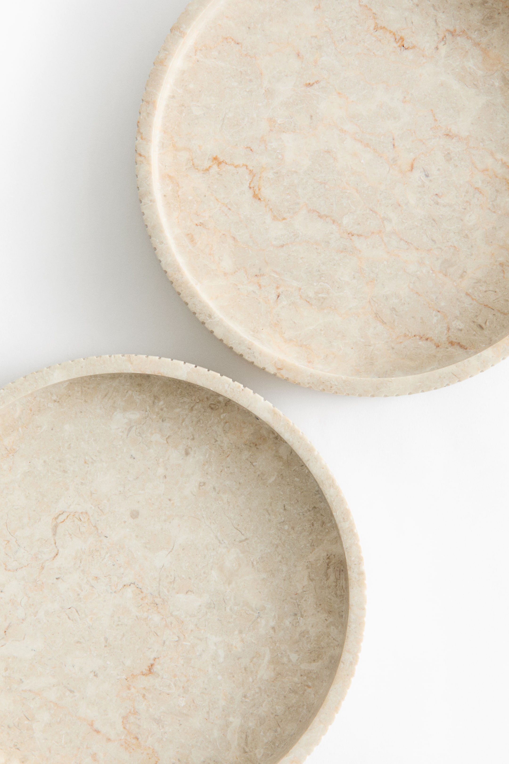 Round Marble Tray