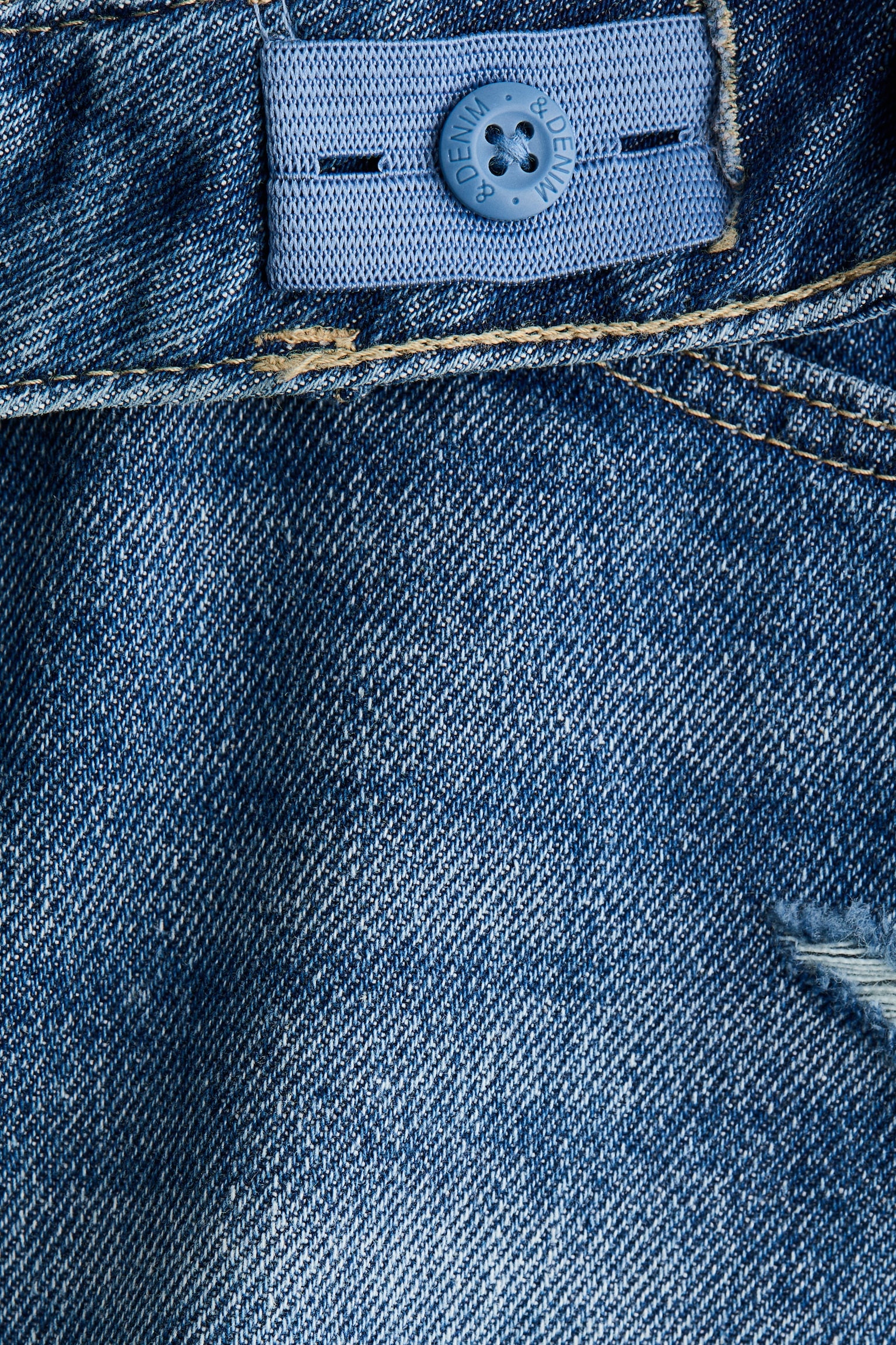 Denim Shorts - Denim blue - 3