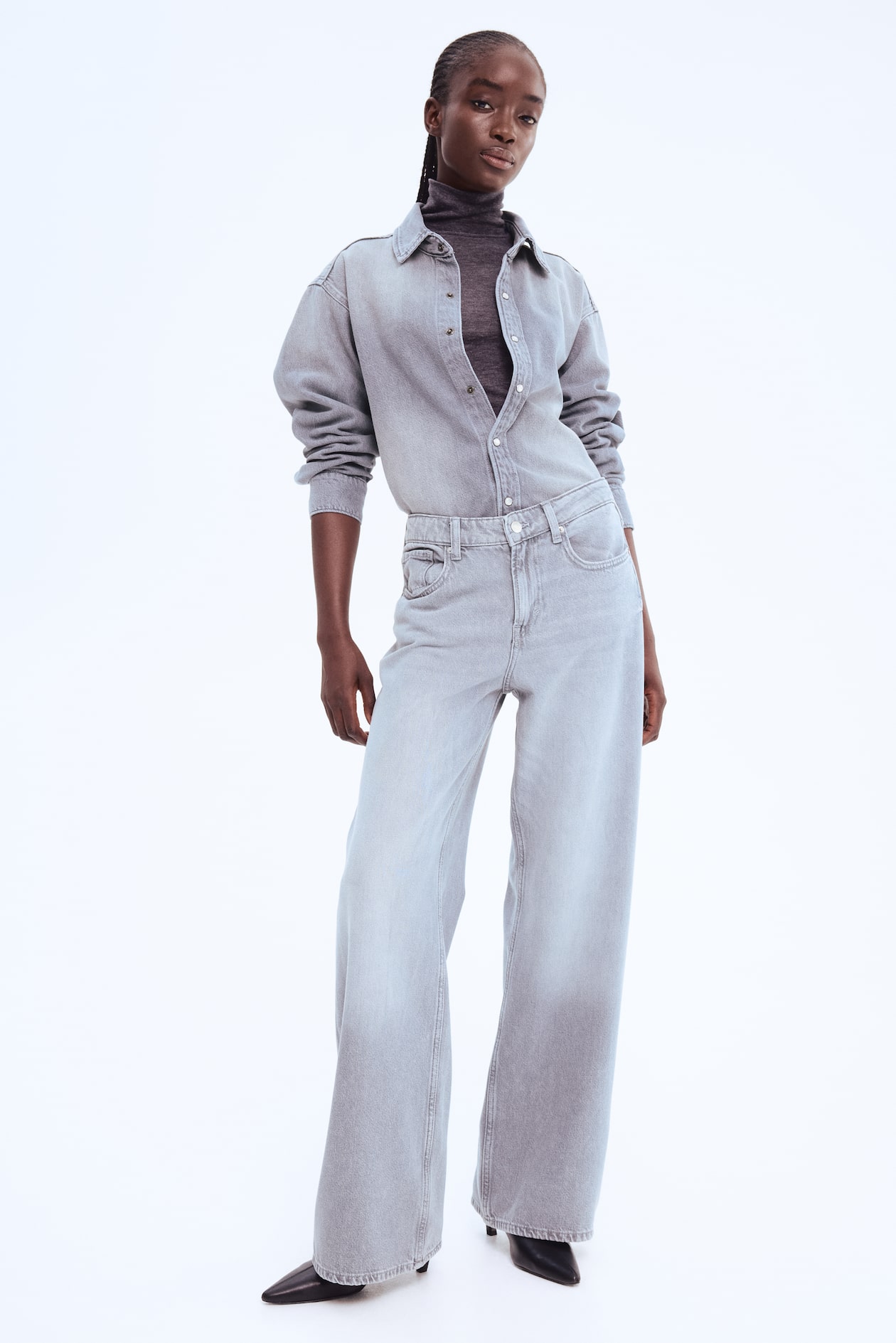 Feather Soft Wide Regular Jeans - image 4