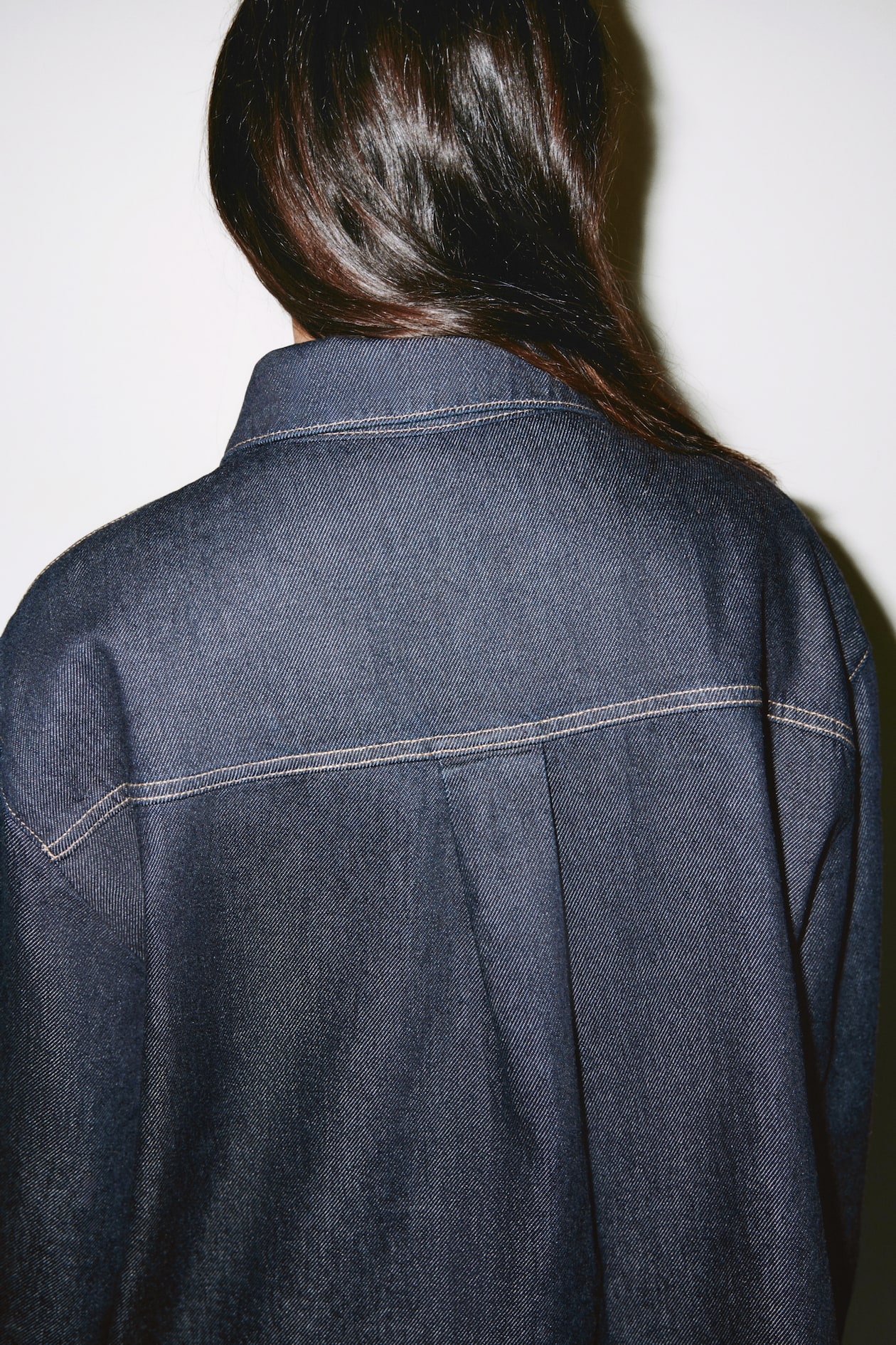 Denim Pullover Shirt - image 3