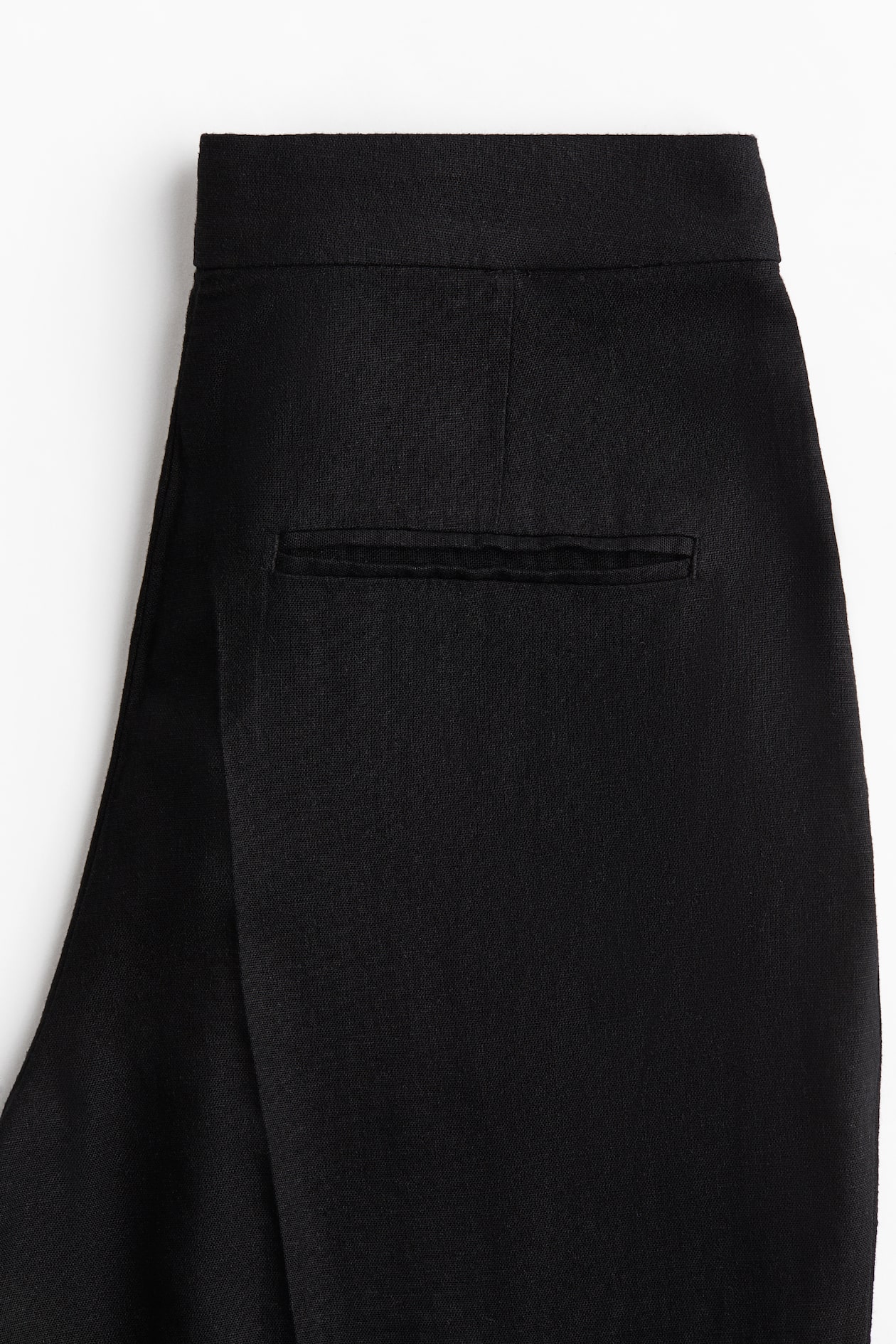 Bootcut Linen-Blend Pants - image 2
