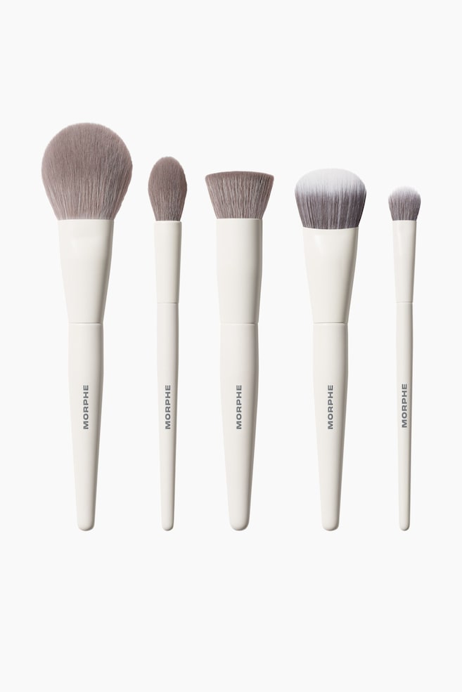 Portrait Mode 5-piece Face Brush Set - Along For The Glide - 1