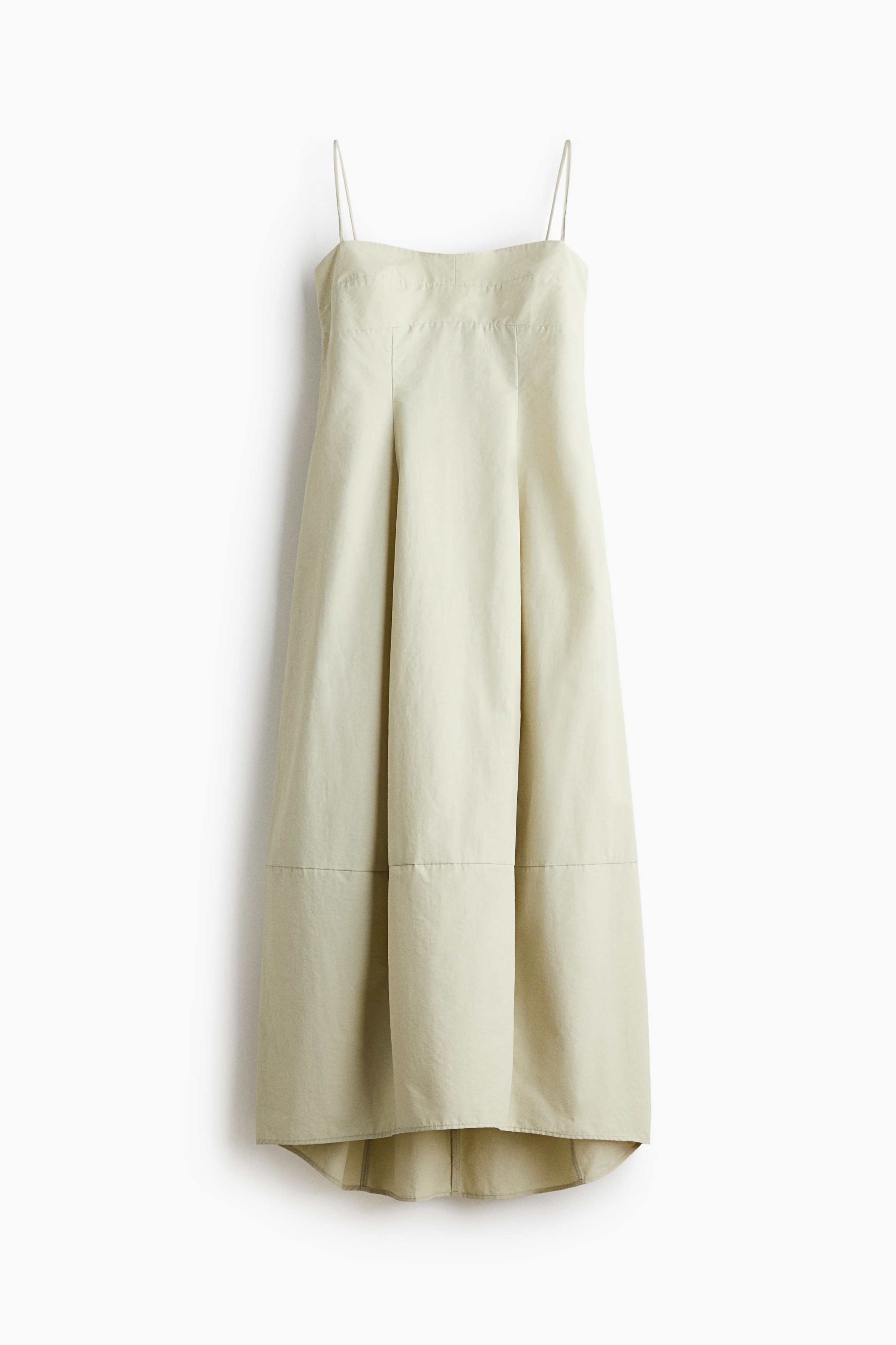 Strappy cocoon dress - Light dusty green