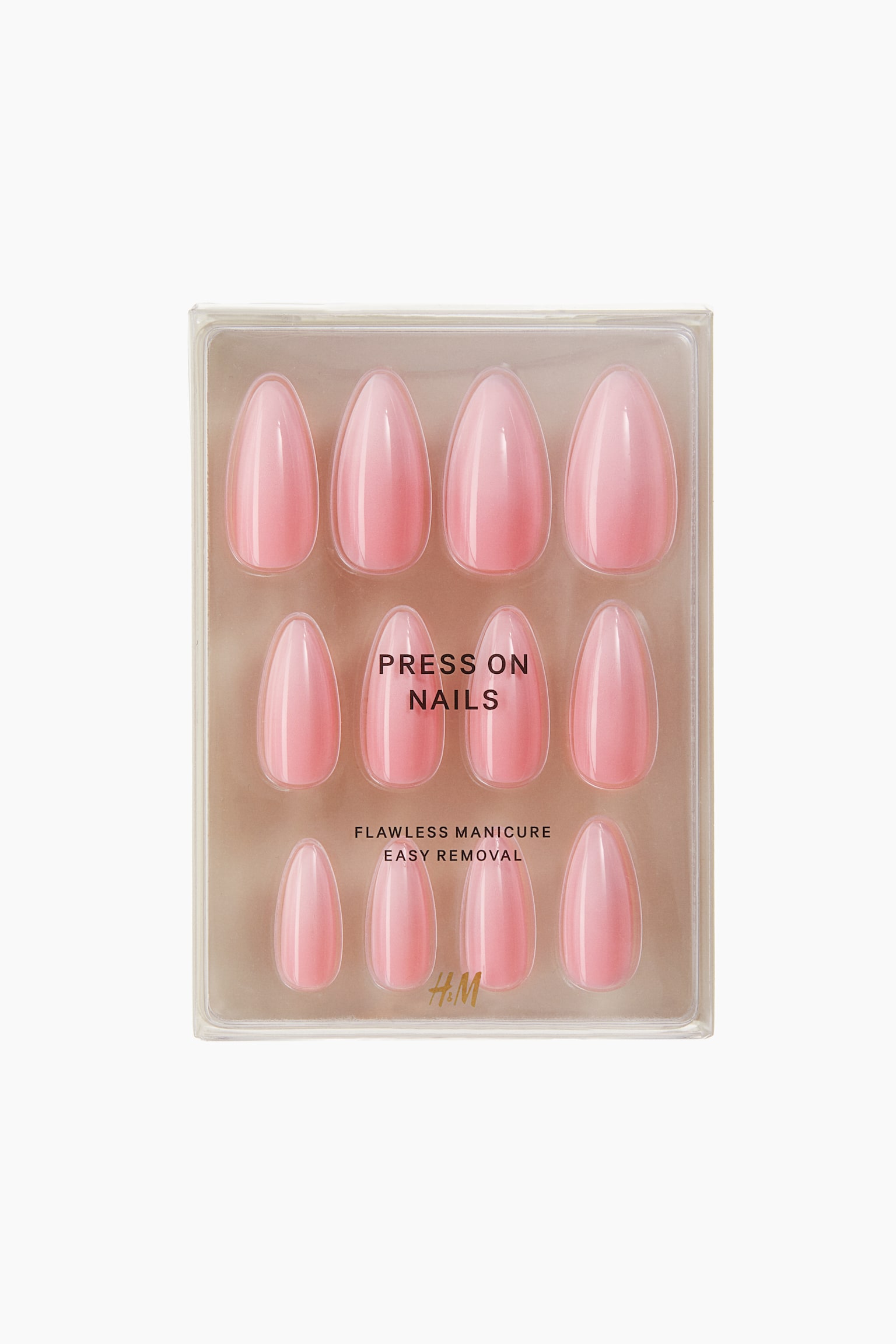 Press-on nails - Pink Ombre/Rose Petal/Classy in Red/Bordeaux/Natural Mani/Pink French Tip/French Square/Darling Mani/Pink Mani/Cloud Vibes/Light Pink - 1