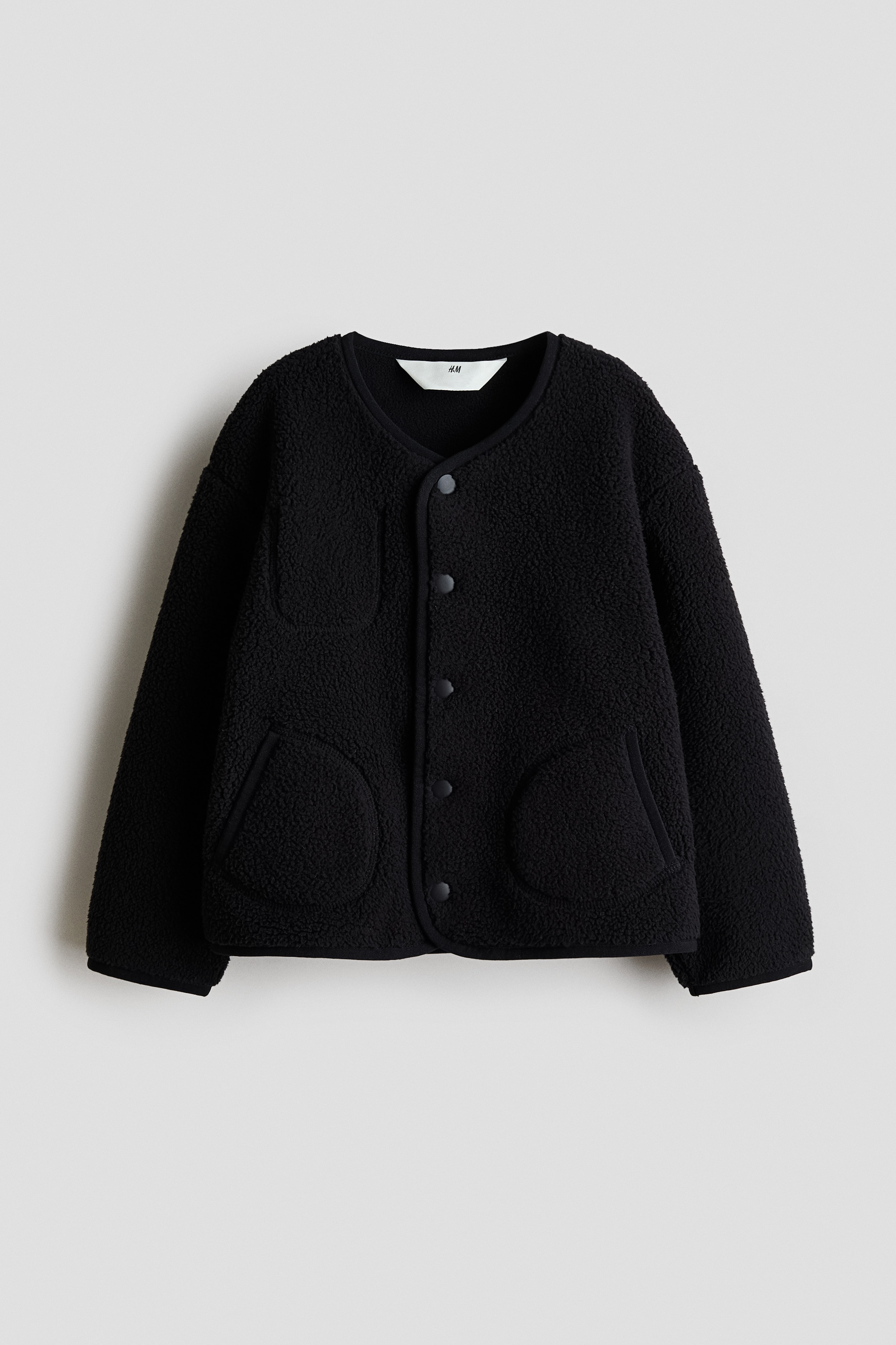Teddy jacket - Black