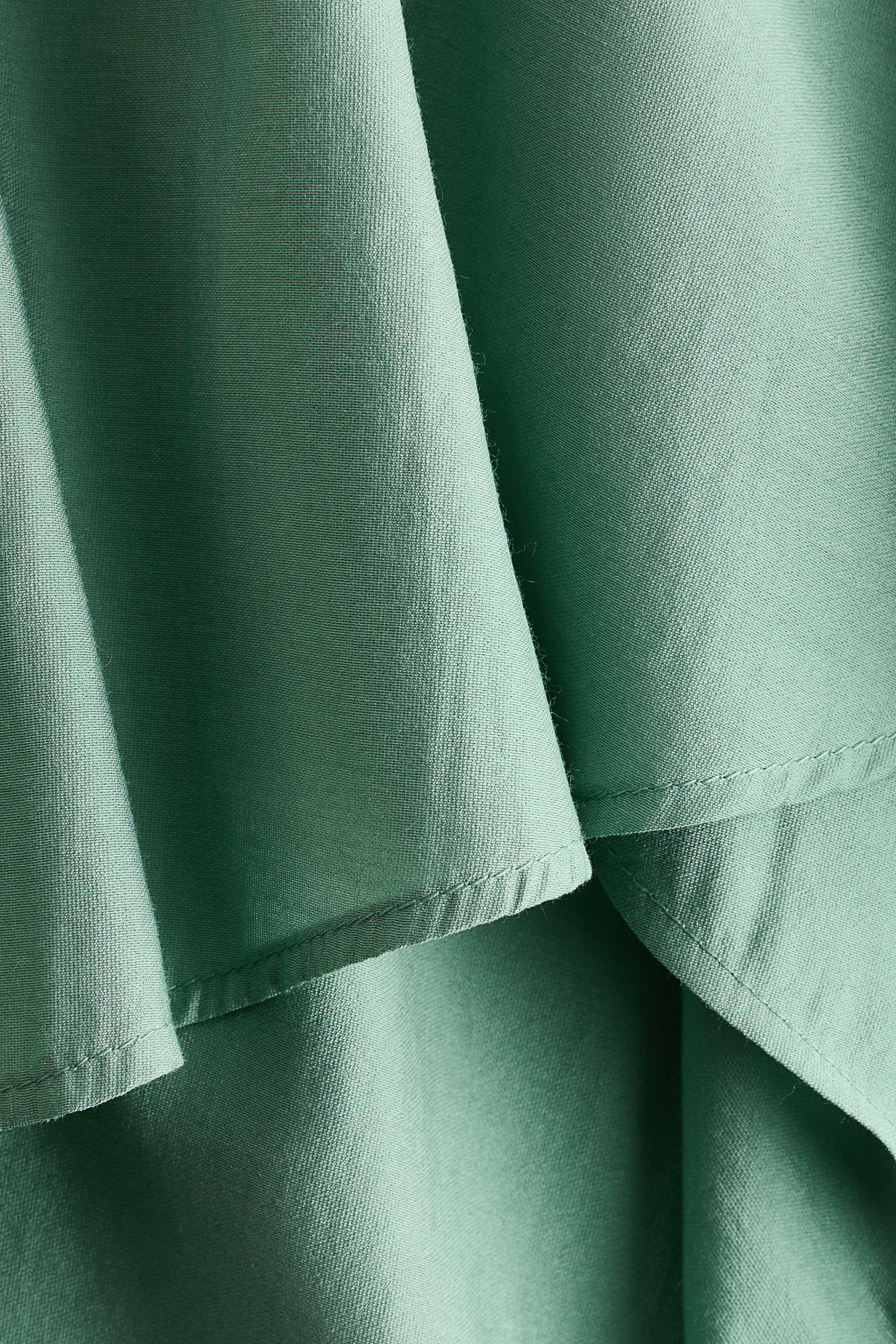 Flounced One-Shoulder Dress