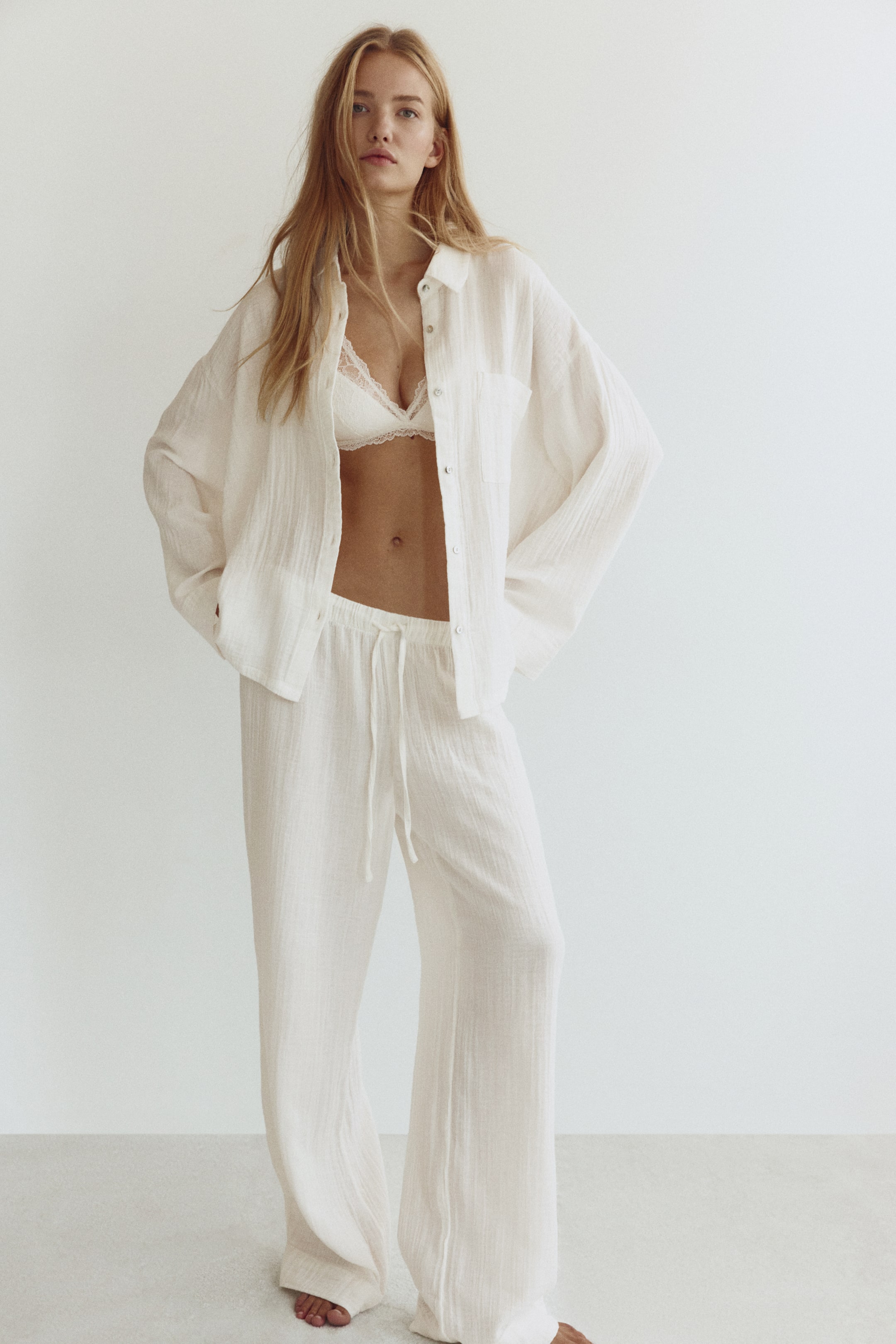 Cotton Muslin Pajamas