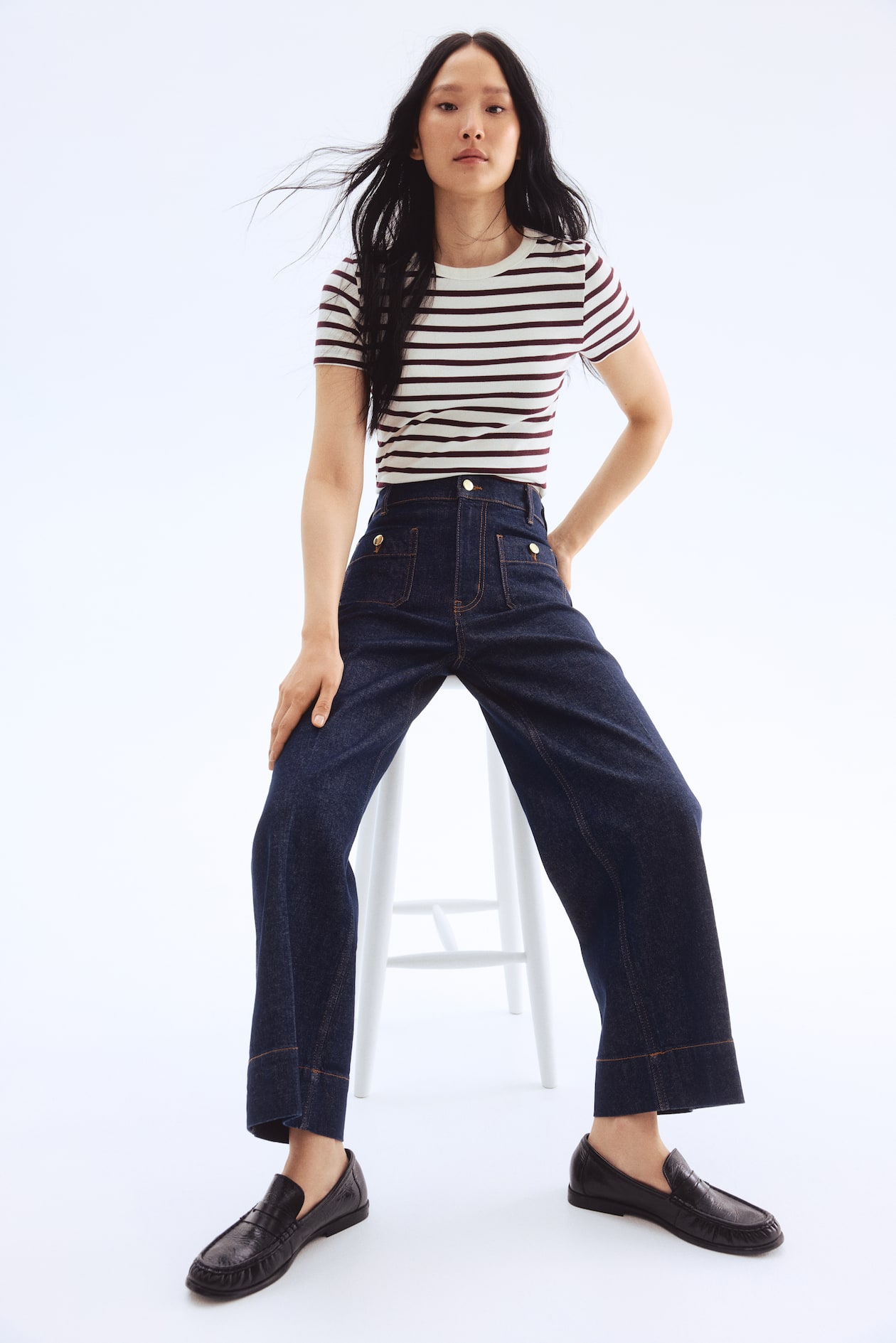 Wide High Ankle Jeans - image 2