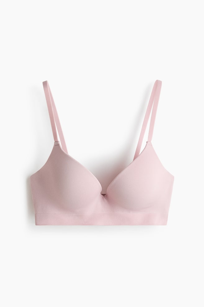 Seamless push-up-bra - Light pink/Beige/Black/White/Grey marl/Rust brown - 1