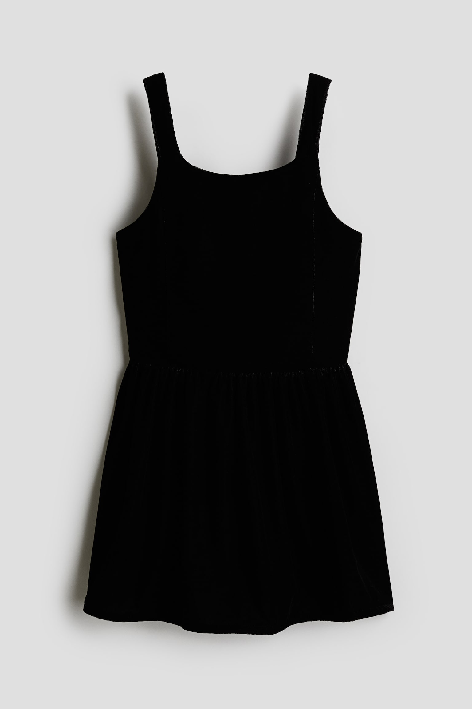 Velvet Dress - Black - 1