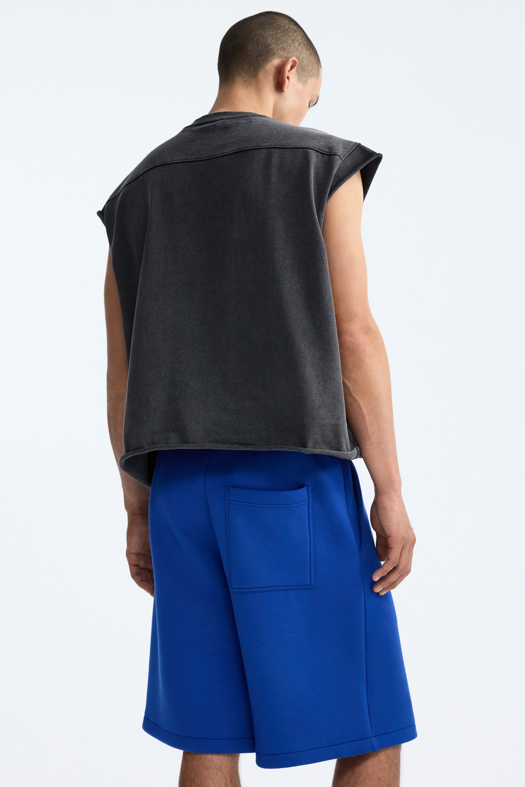 Relaxed-Fit Scuba Shorts