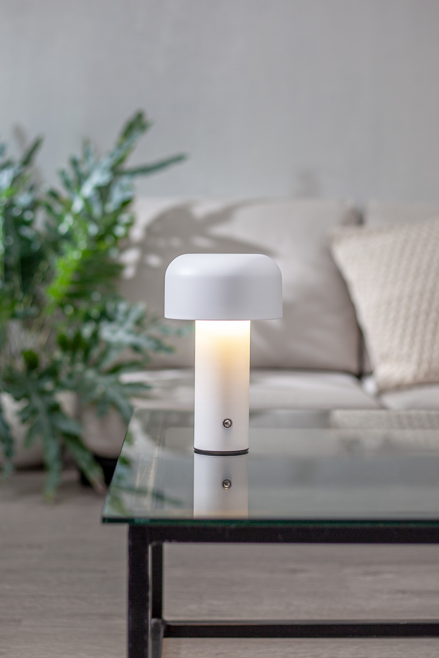 Bordslampa Bobby - Vit/Grön/Svart