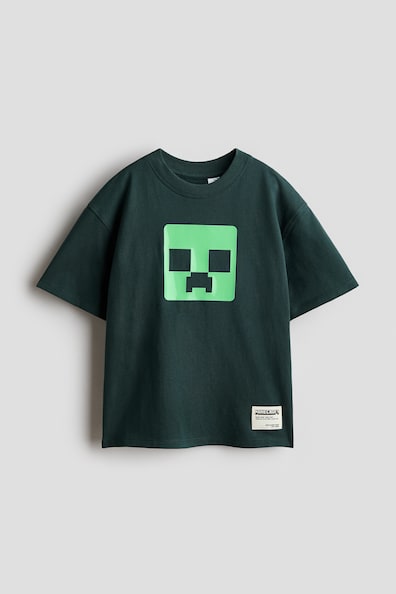 オーバーサイズ プリントTシャツ