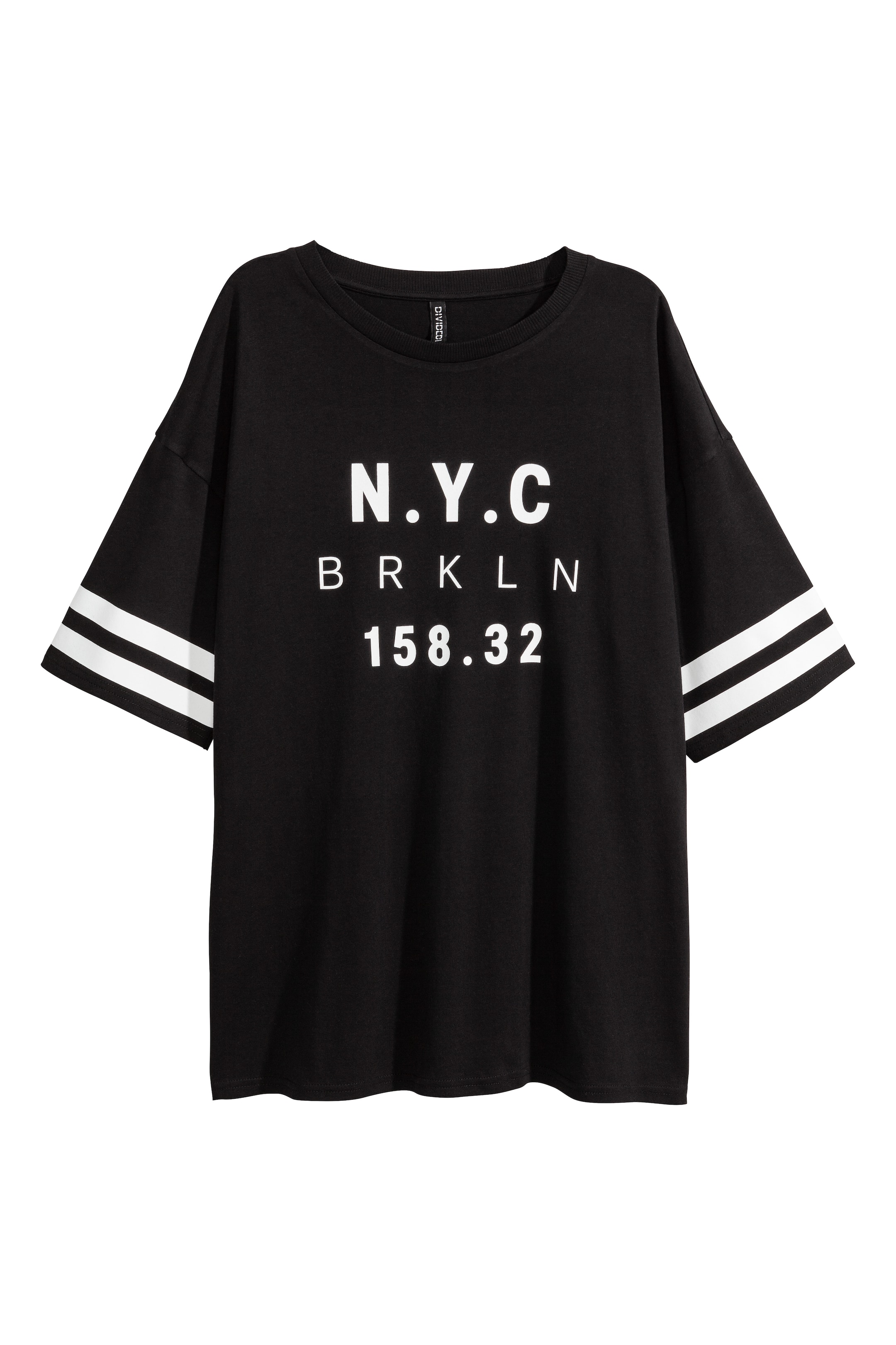 View larger image: Printed T-shirt - Black/New York - Ladies | H&M GB 1