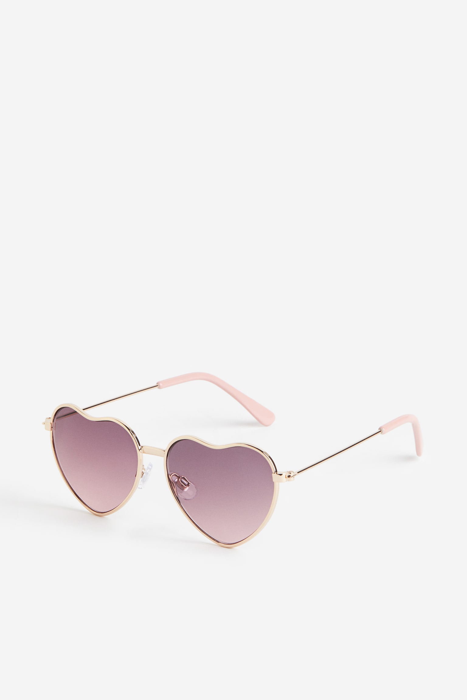 Heart-shaped sunglasses - Gold-coloured/Heart - 2