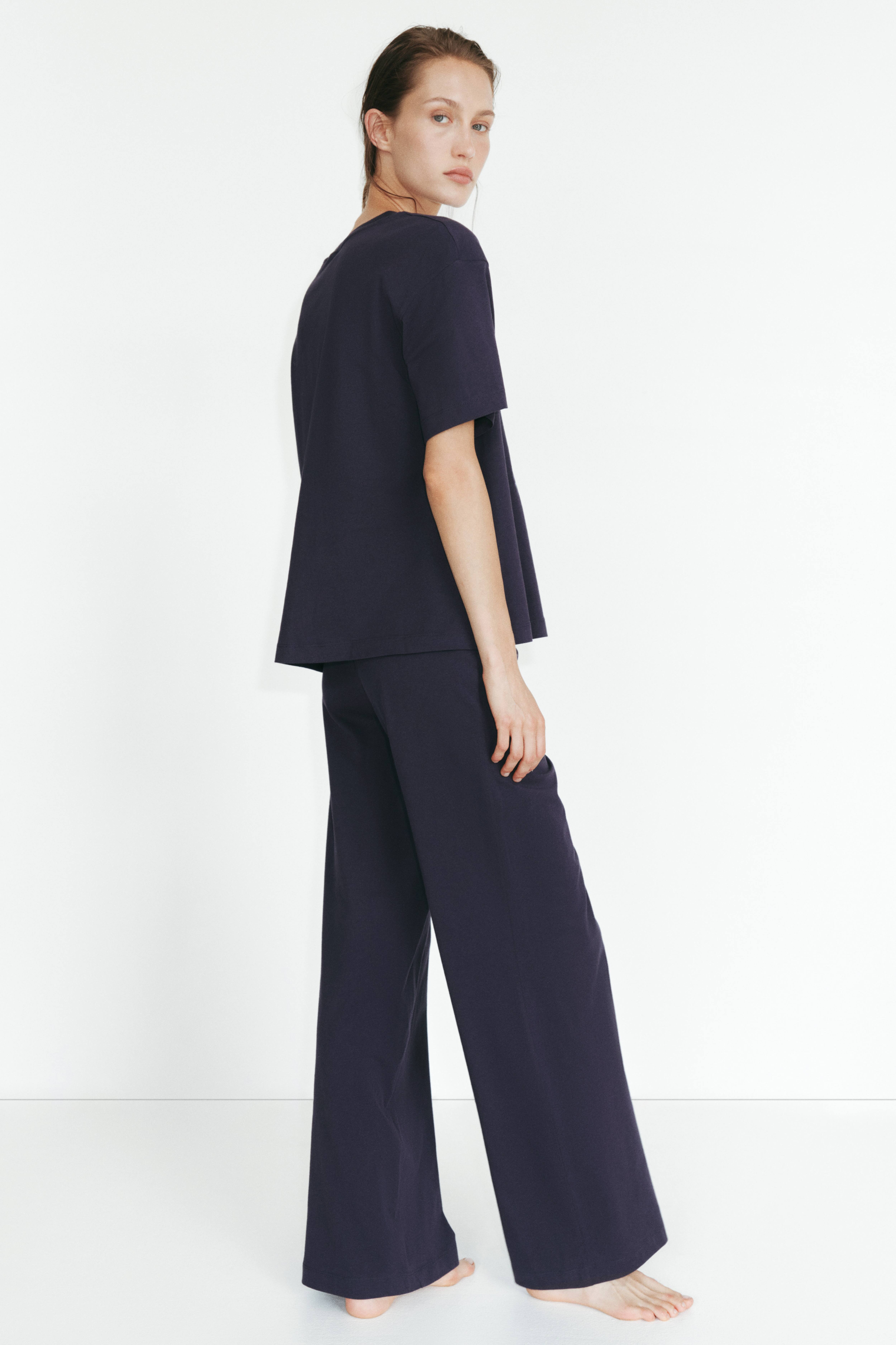 Pyjama imprimé en coton