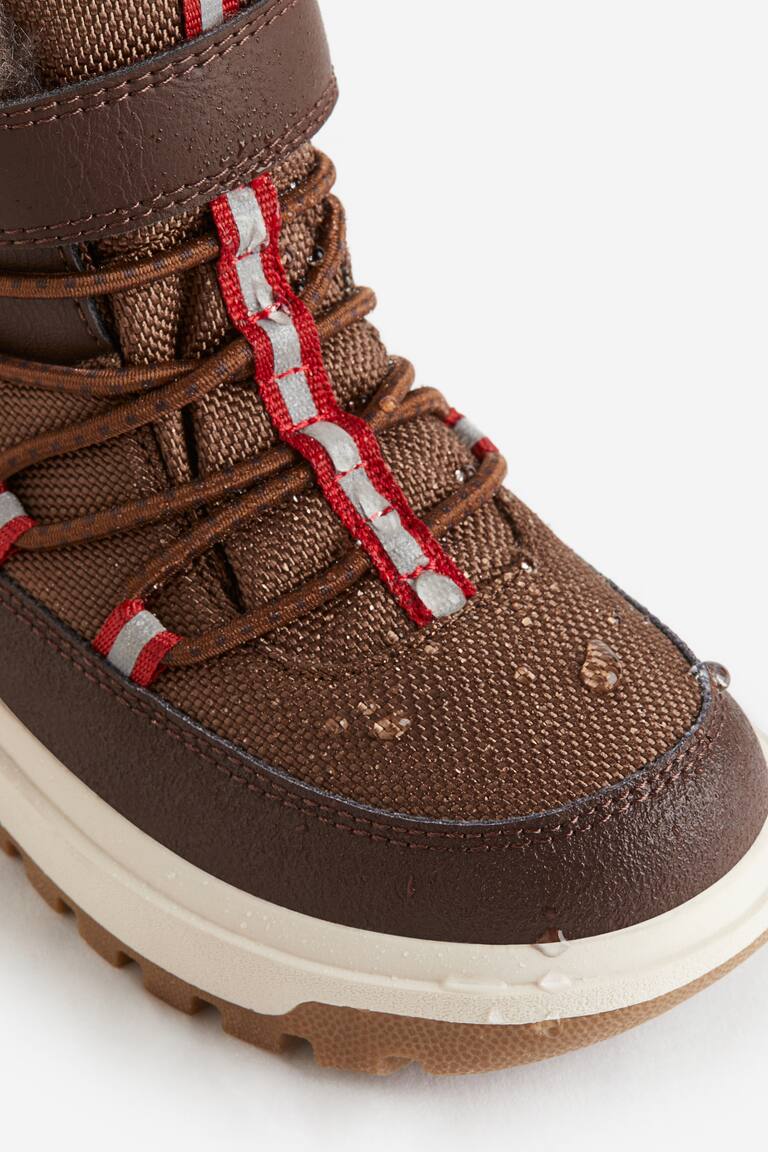 Zapatillas deportivas altas impermeables Marrón NIÑOS H&M ES