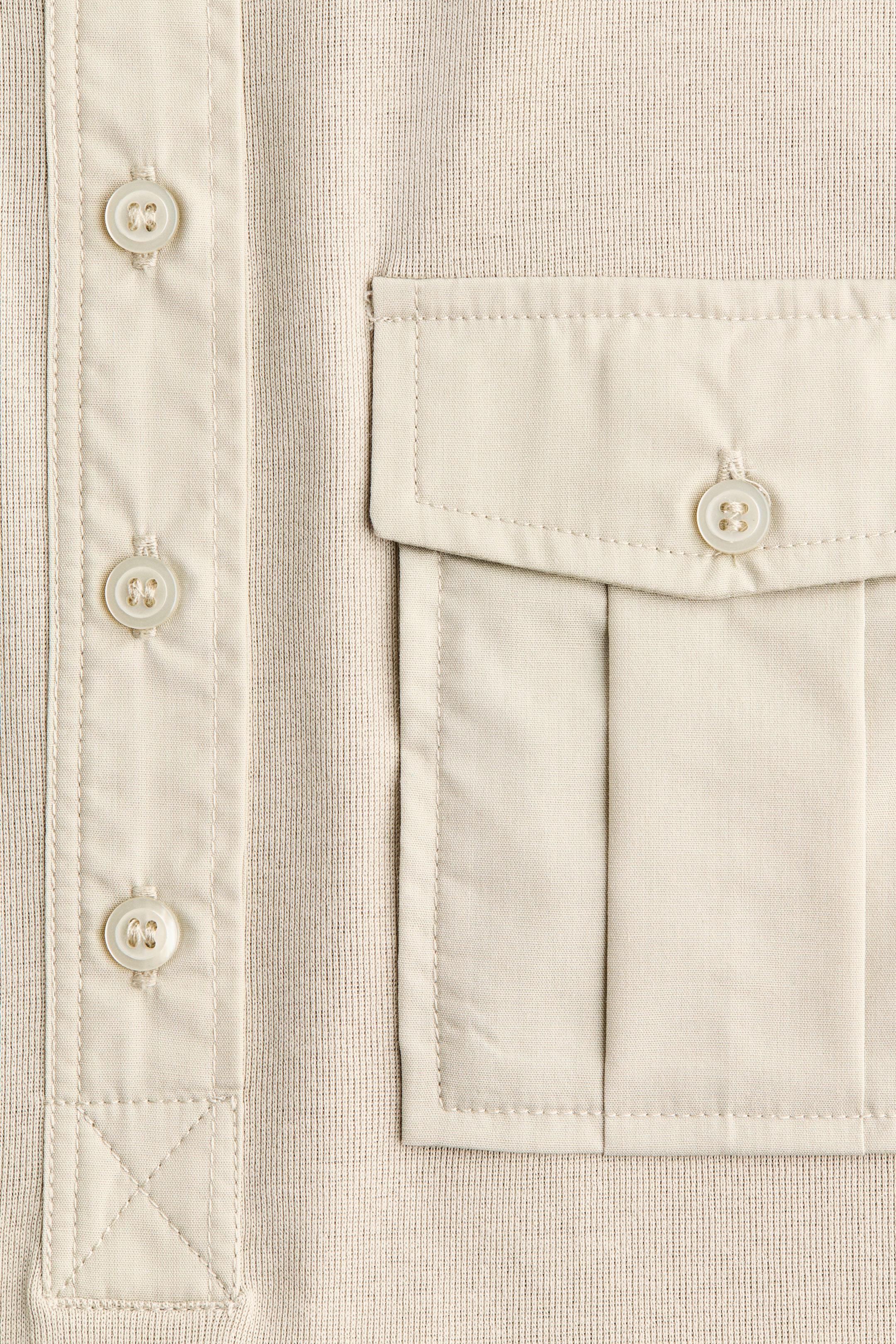 Pima Cotton Henley Shirt