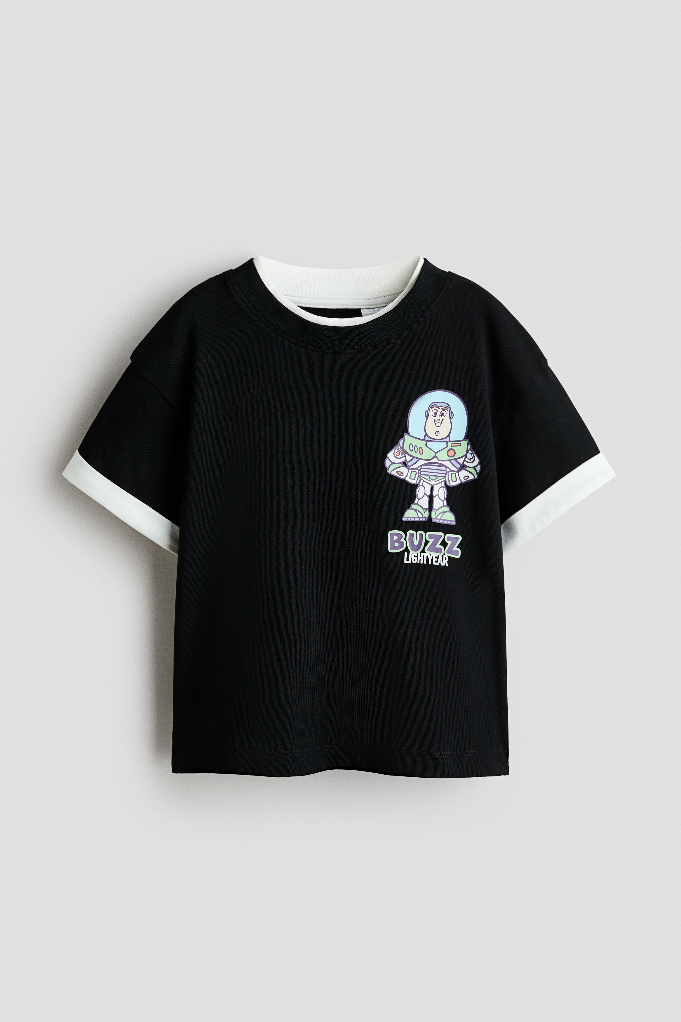 レイヤードルックプリントTシャツ - ブラック／トイ・ストーリー/ライトパープル／トイ・ストーリー/ホワイト／トイ・ストーリー/ダークブルー／トイ・ストーリー/ブラック／ミッキーマウス/クリーム／ミッキーマウス