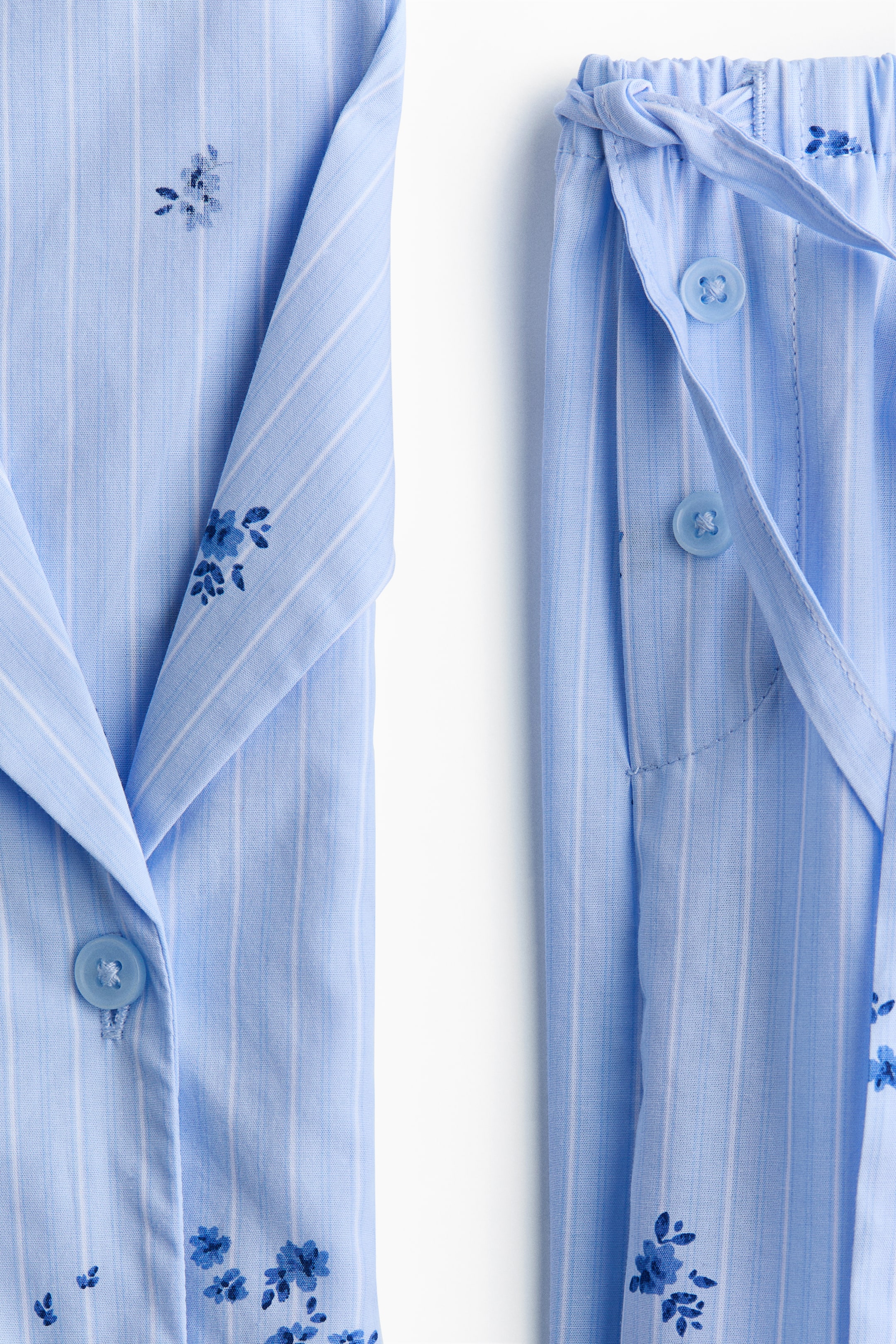 Cotton Poplin Pajamas