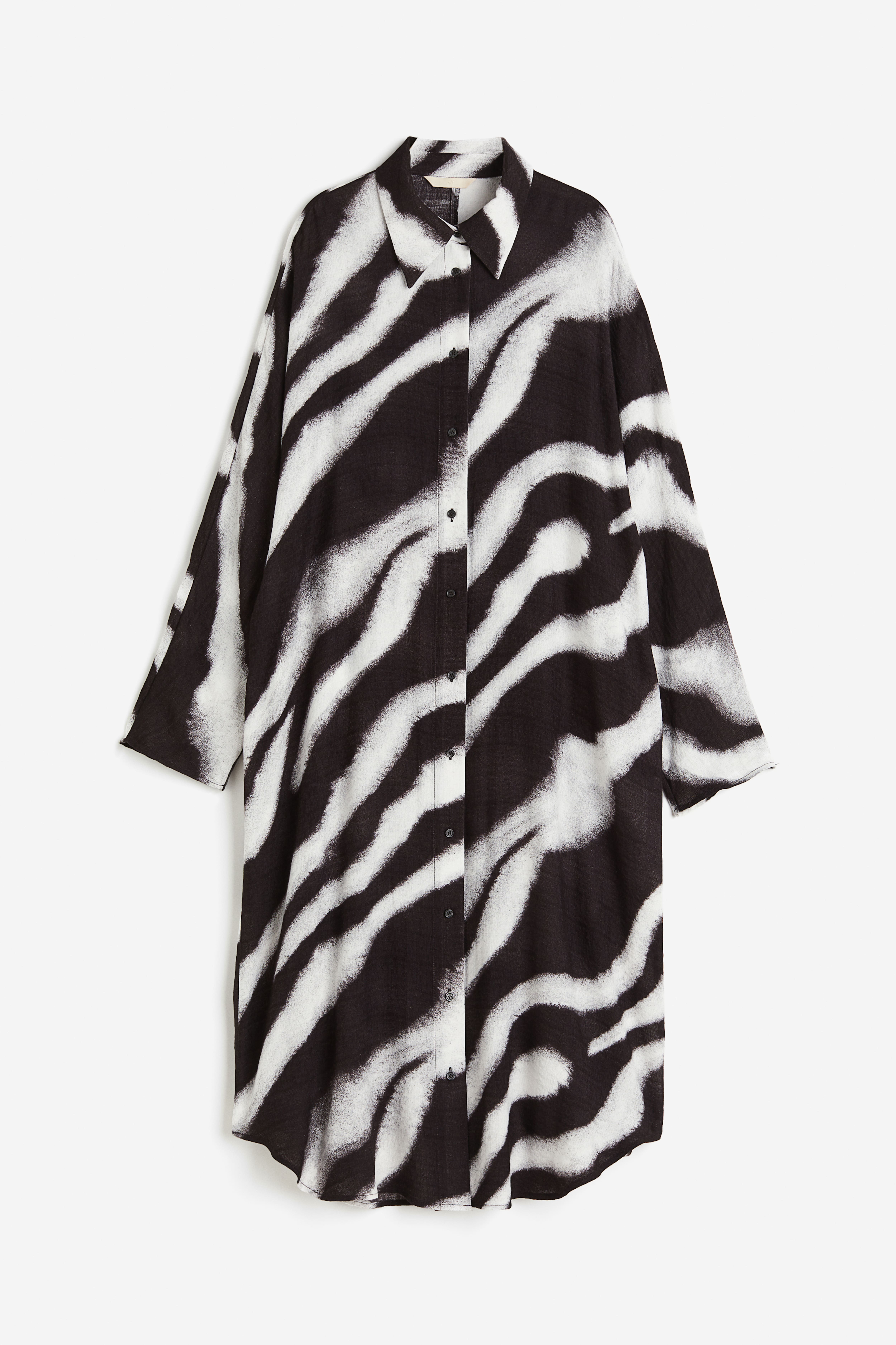 Robe orders zébrée h&m