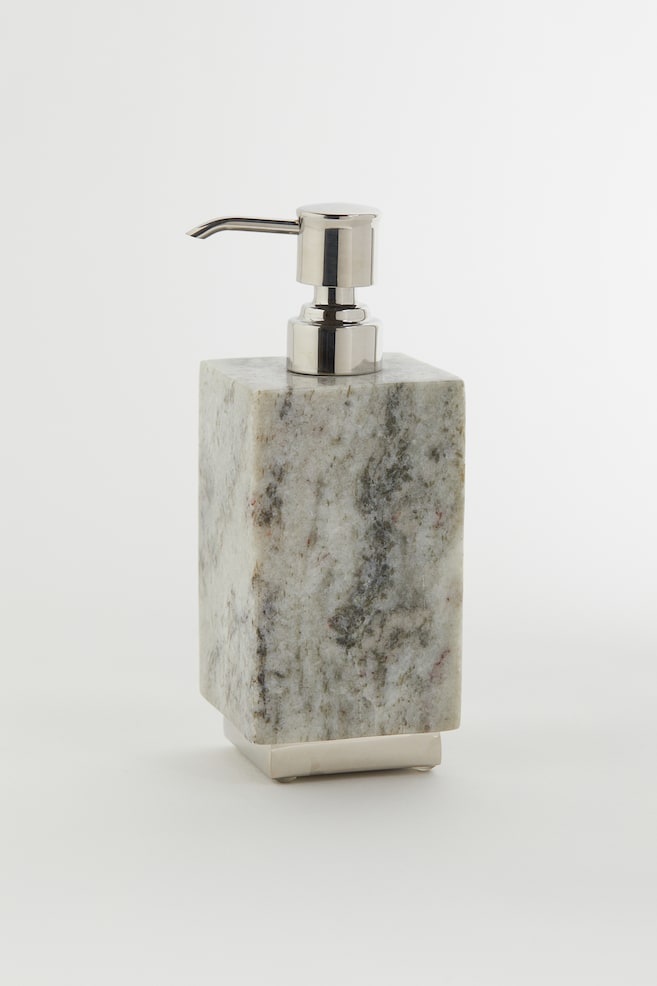 Tvålpump i marmor - Beige - 1
