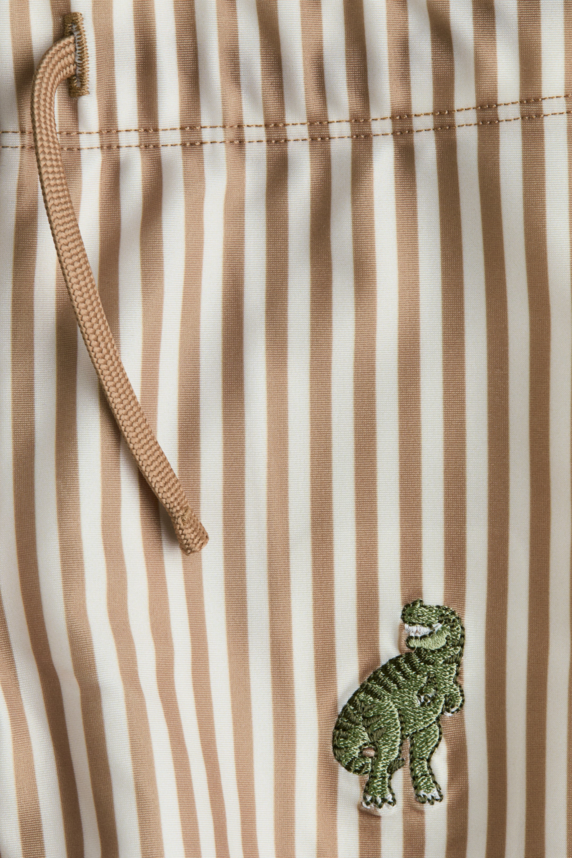 View larger image: Embroidery-motif swimming trunks - Beige/T-Rex - Kids | H&M HK 2