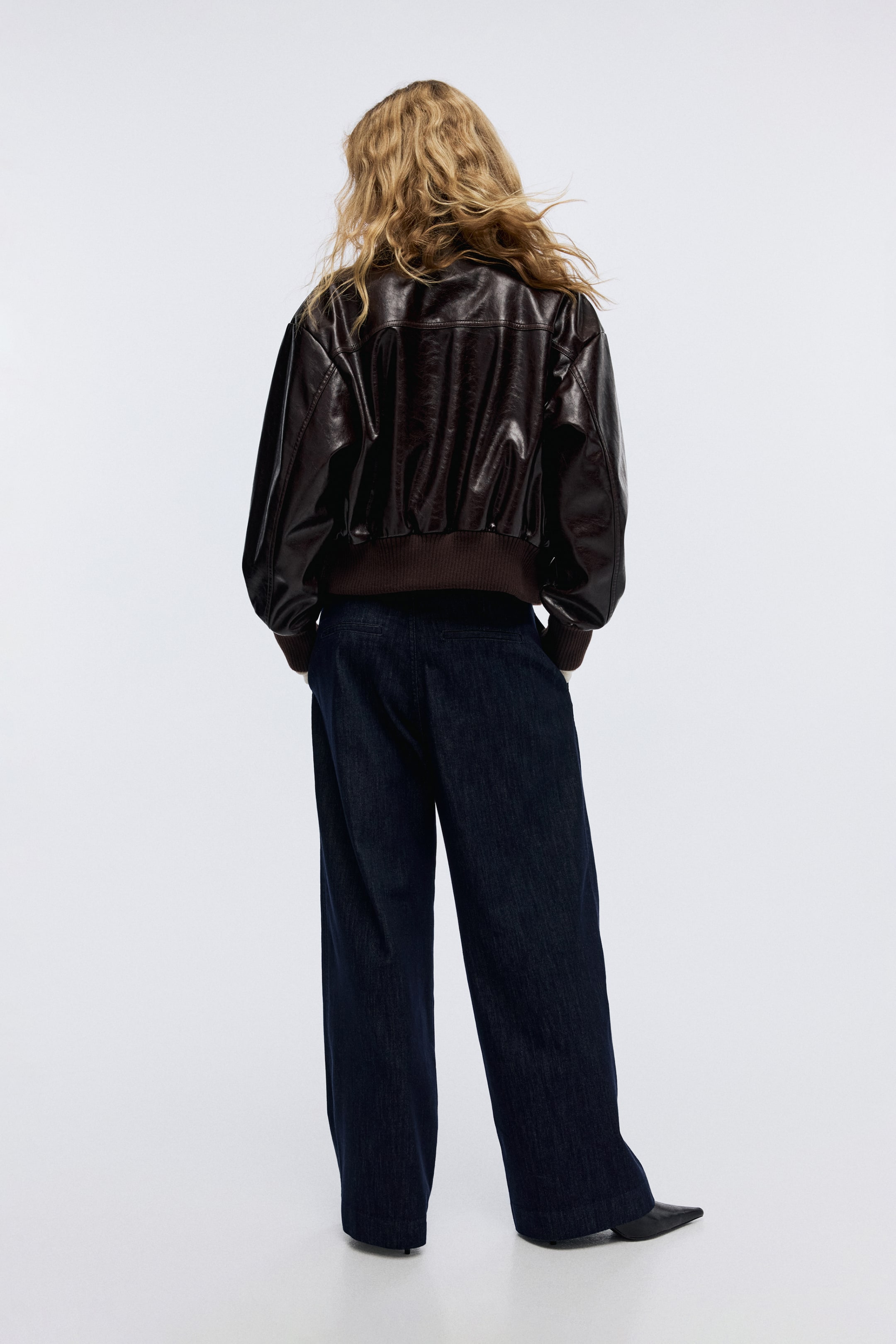 Ingrandisci l'immagine: Wide Regular Jeans - Blu denim scuro - DONNA | H&M CH 5