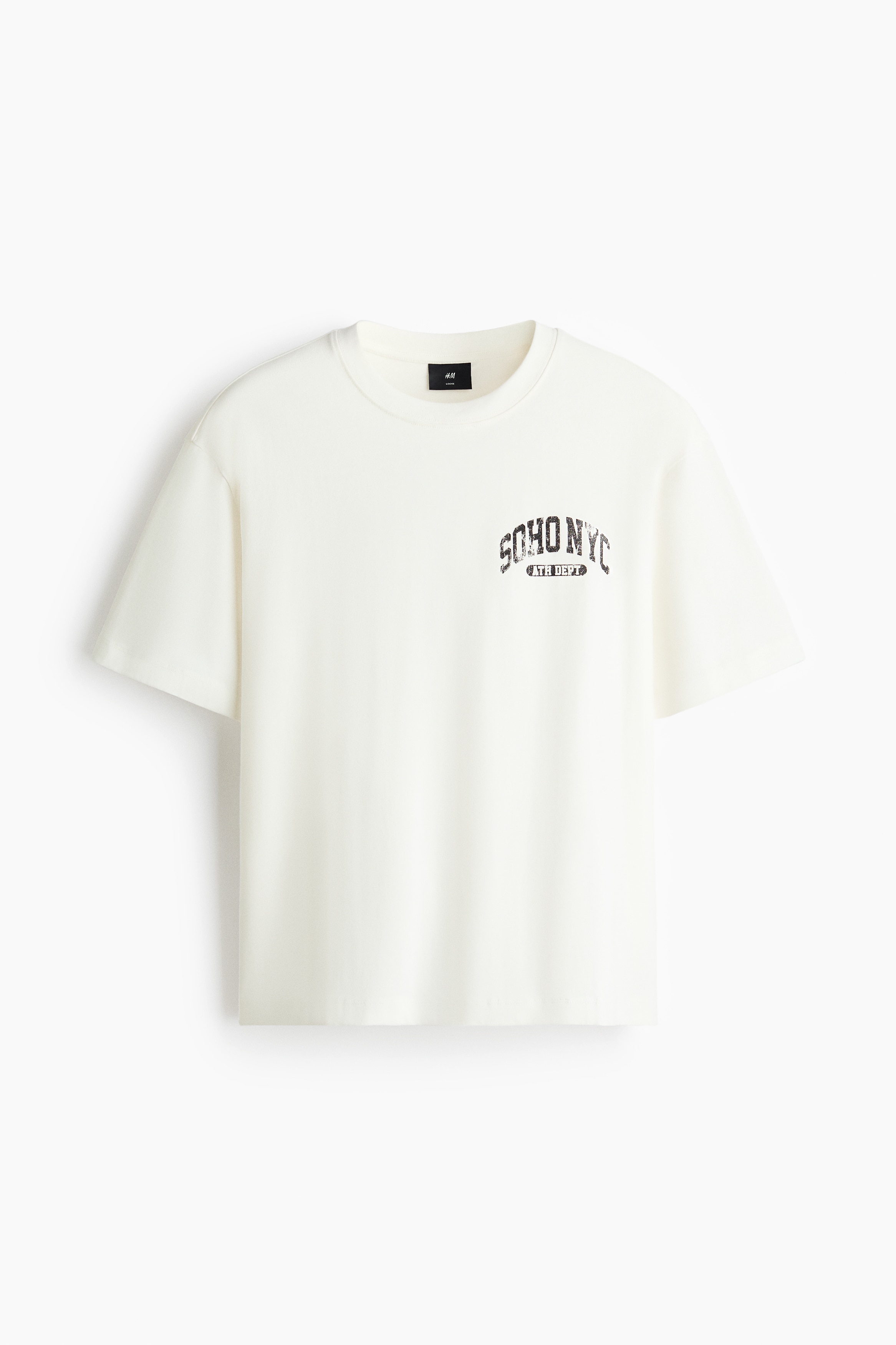 Loose-Fit Printed T-Shirt - White/SoHo NYC/Burgundy/Athletics/Dark gray/Sports Archives 08/White/SoHo/White/SoHo/Dark teal/SoHo NYC/Purple/NYC/White/New York City/Light gray melange/Newport