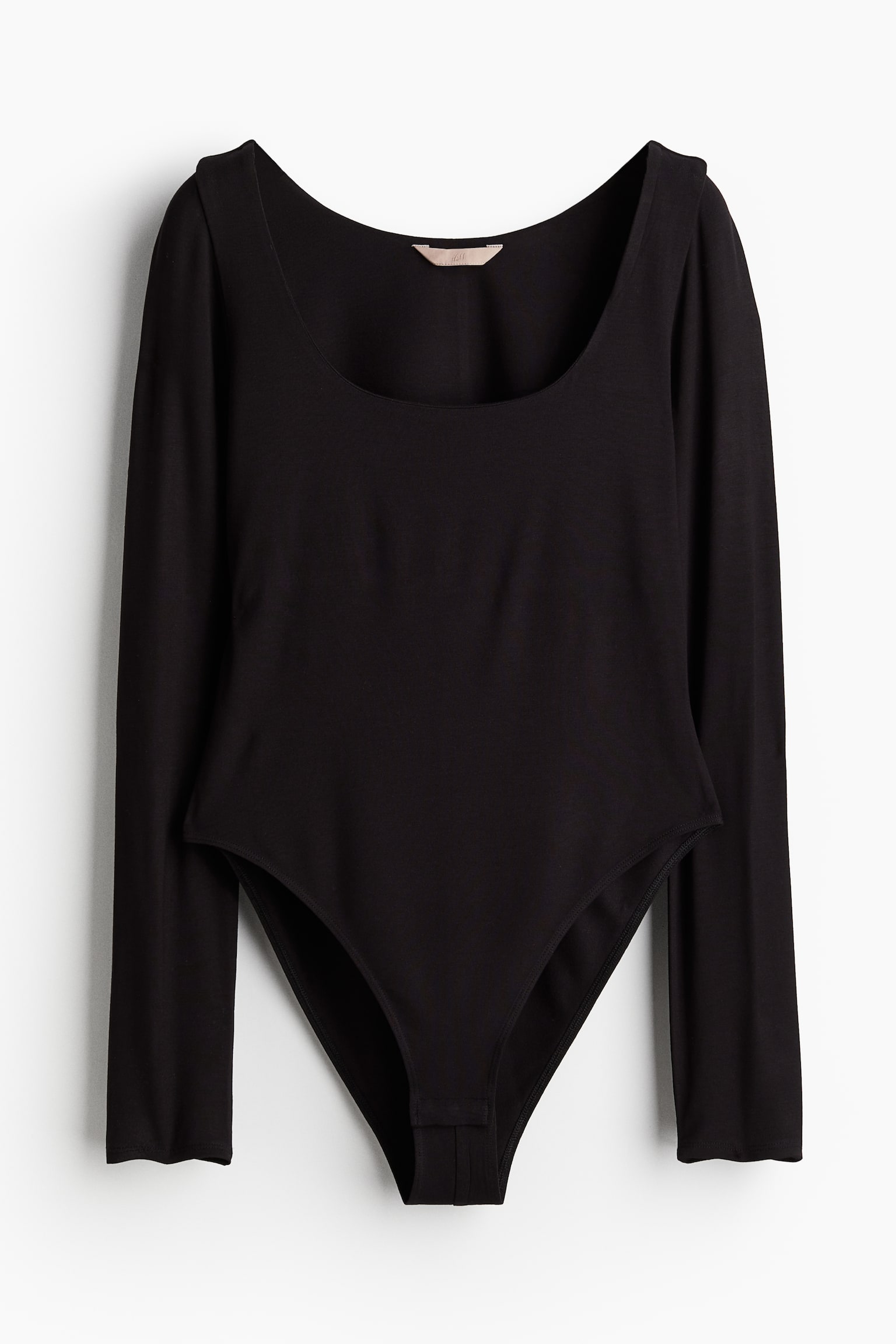 Long-sleeved body - Black - 2