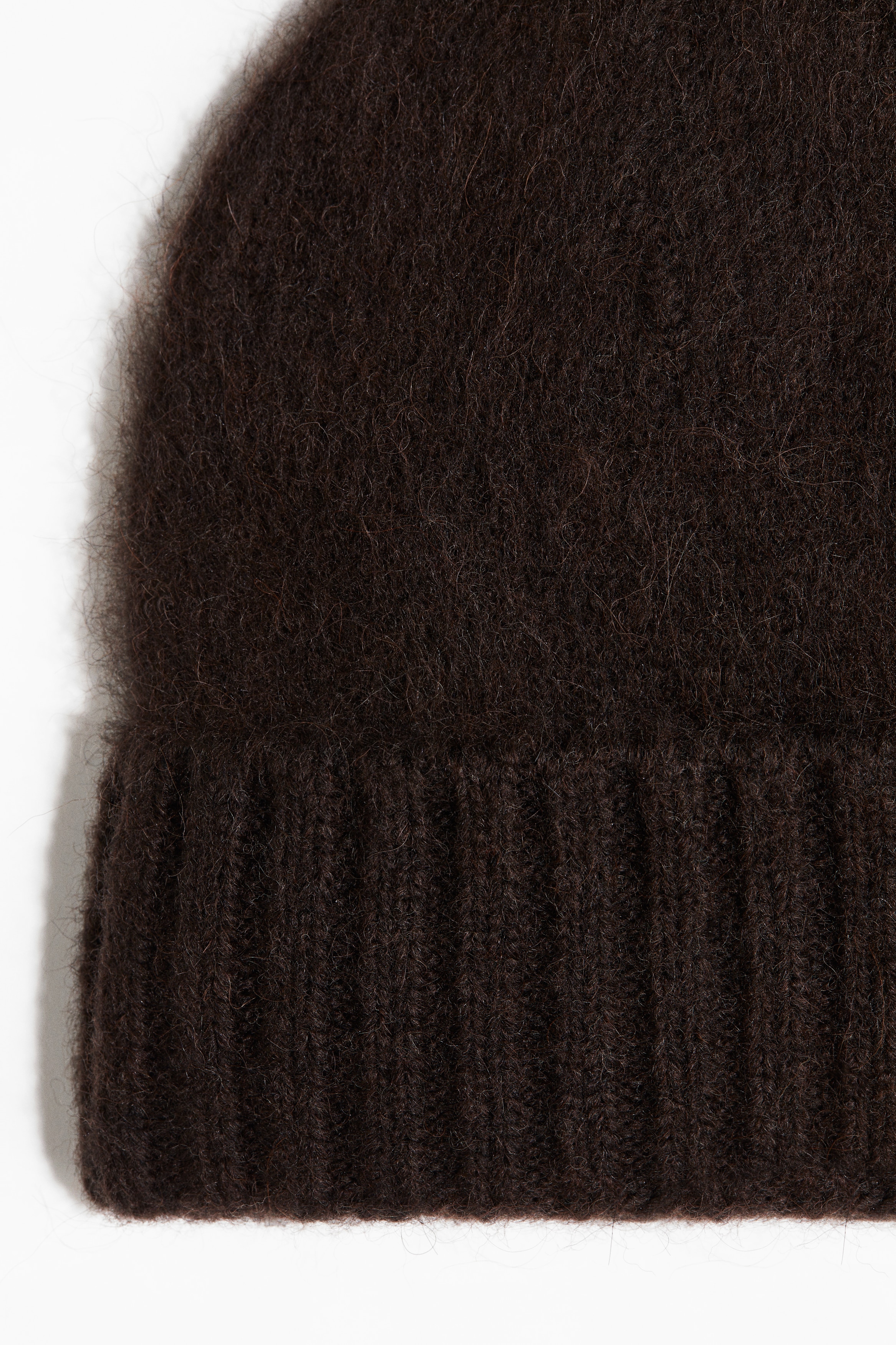 Men's Bright red Fuzzy Wool-Blend Beanie | H&M CA