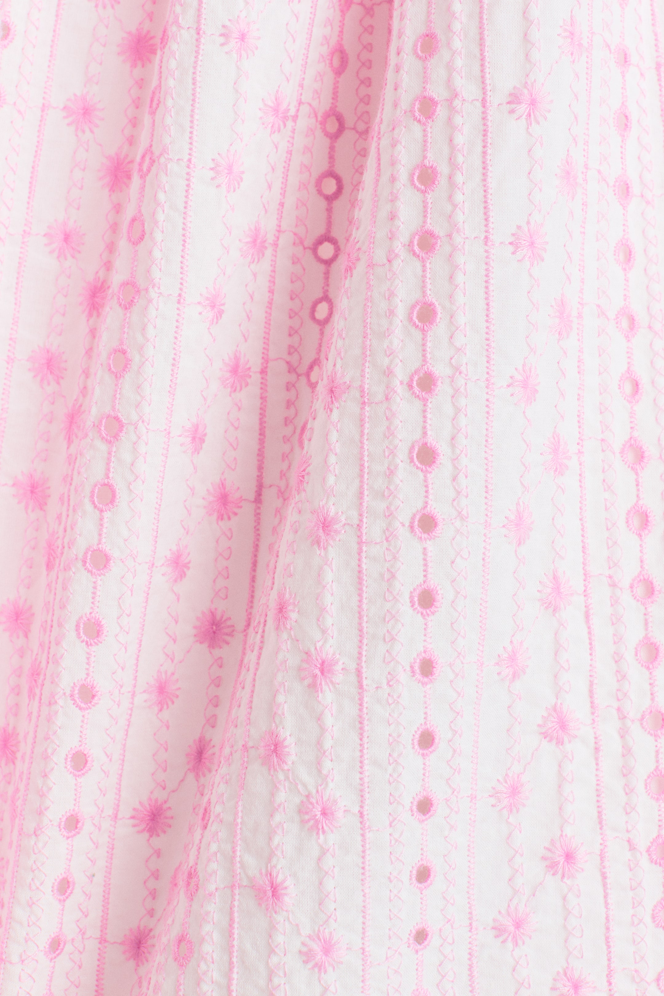 Cotton Dress with Embroidery