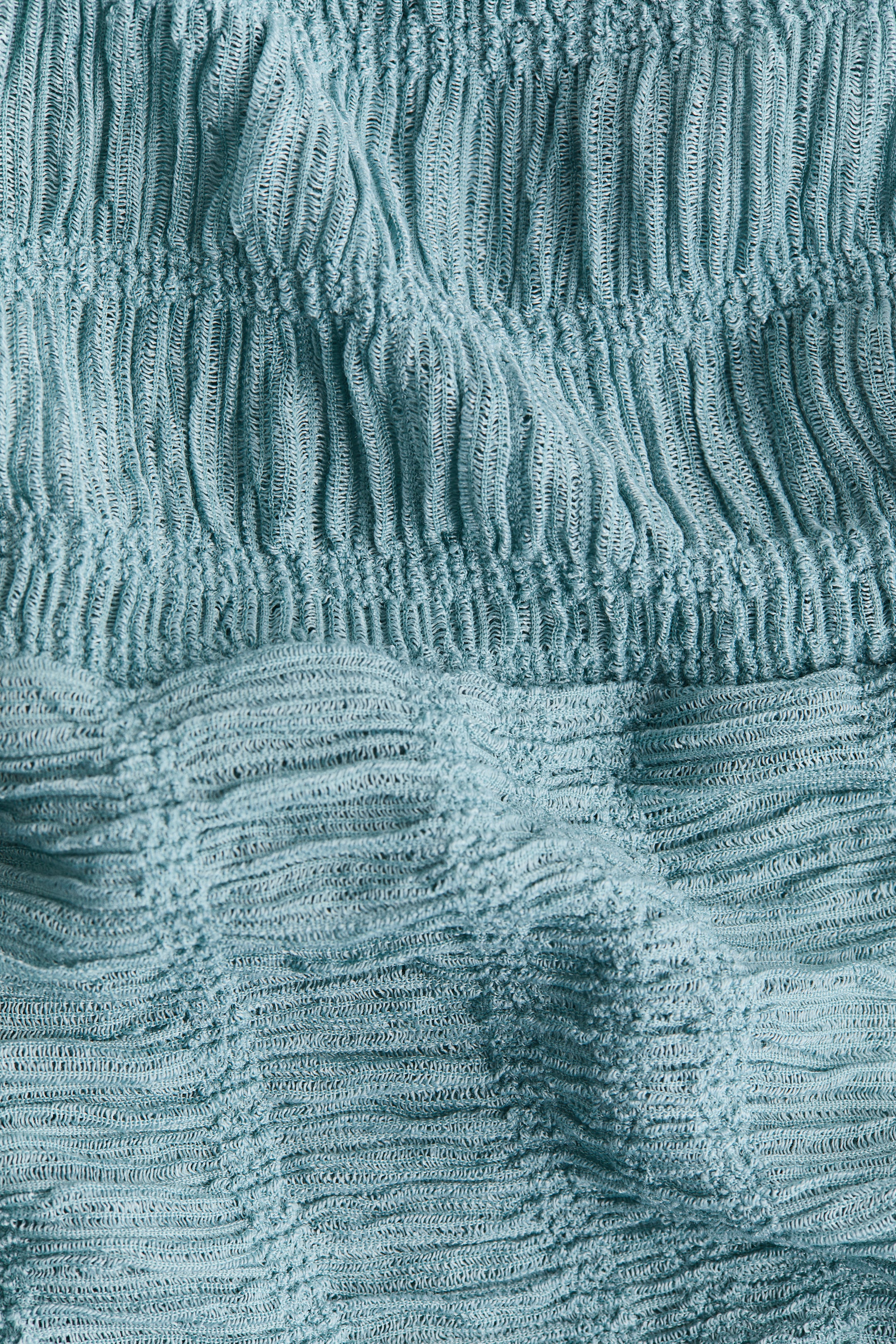 Flounced Smocked Top