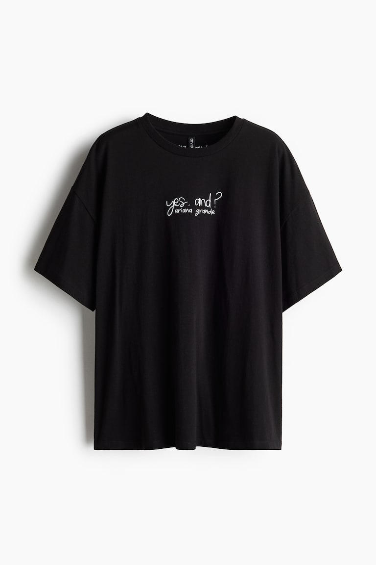 Oversized printed T-shirt