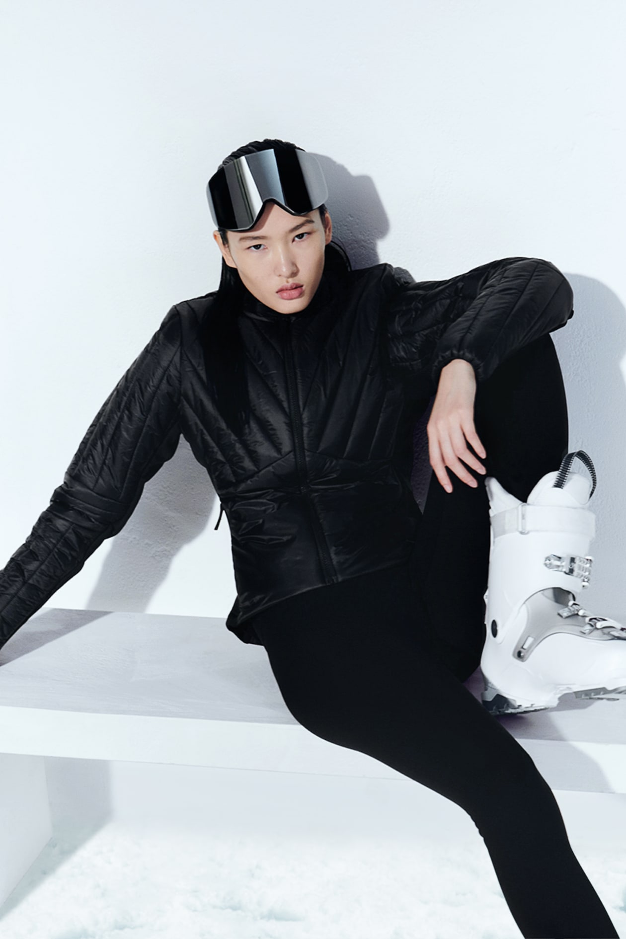 Insulated mid layer jacket Black Ladies H&M