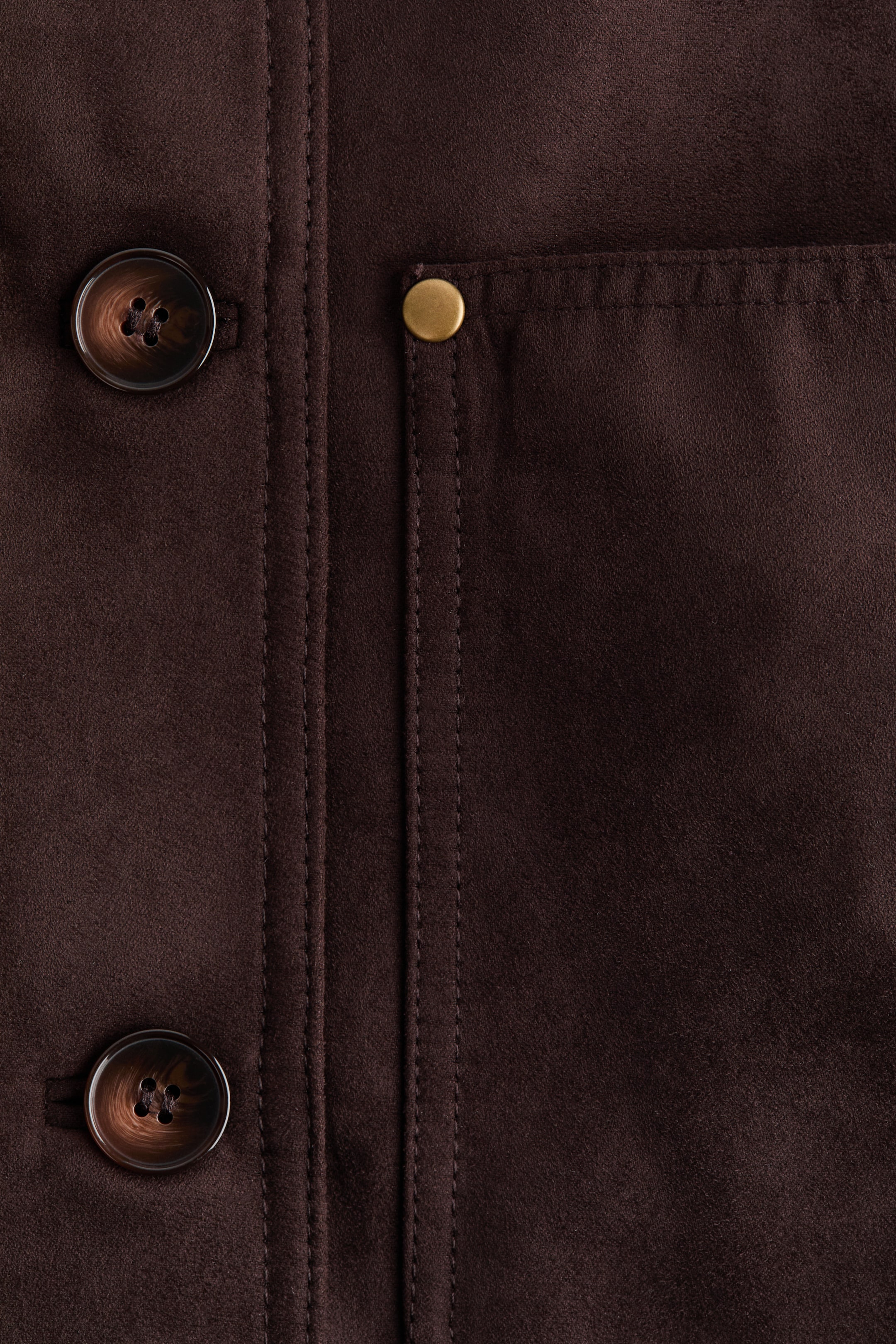 拡大画像を表示: Jacket - Dark brown - レディース | H&M JP 6